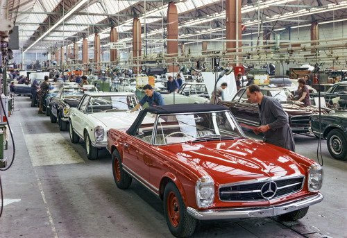 mercedes 230SL Sindelfingen