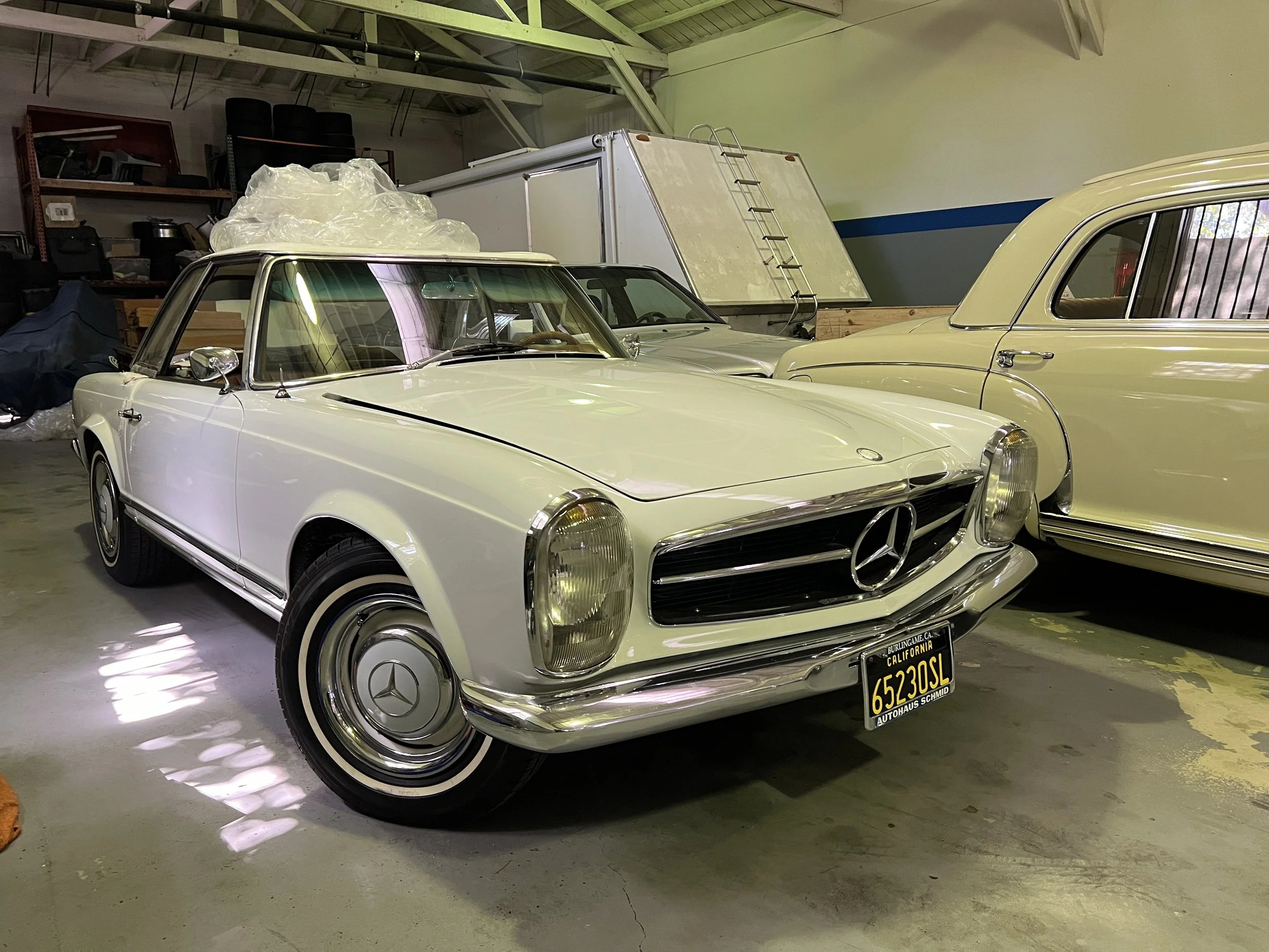 Mercedes Pagode Branco Califórnia