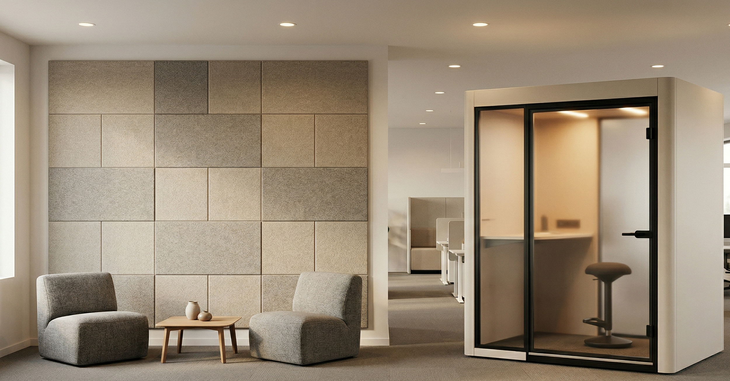 Acoustic Panels vs. Meeting Pods: Which One Does Your Office Need?