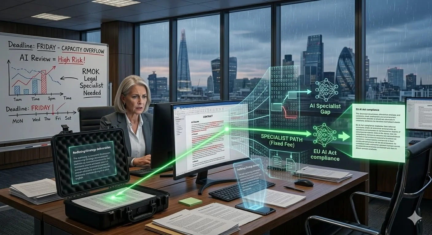 The In-House Leverage: When Your Generalists Face an AI or Tech Goliath (and How to Drop a Specialist into the Breach)
