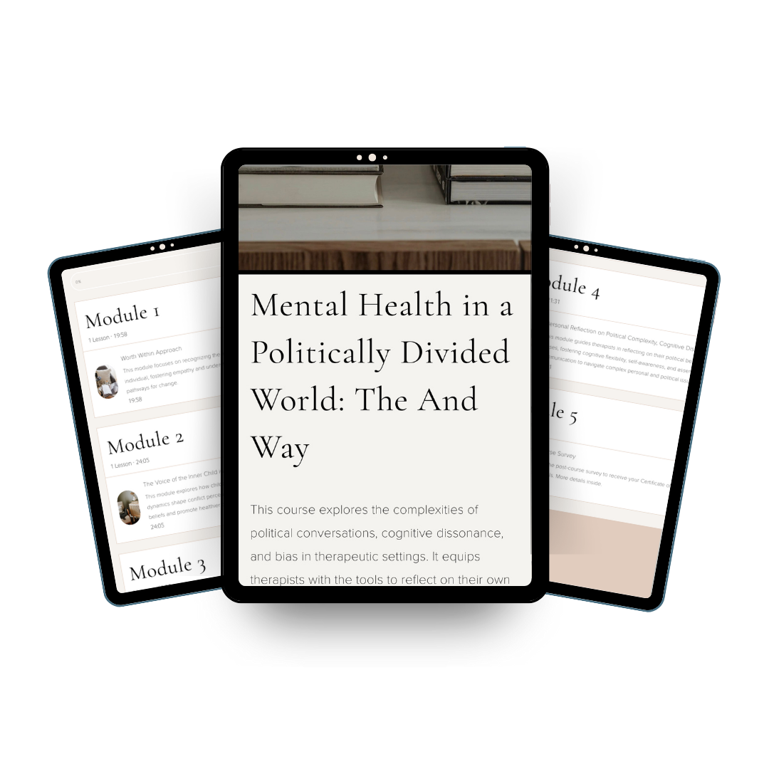 The And Way Online Course for Mental Health Professionals