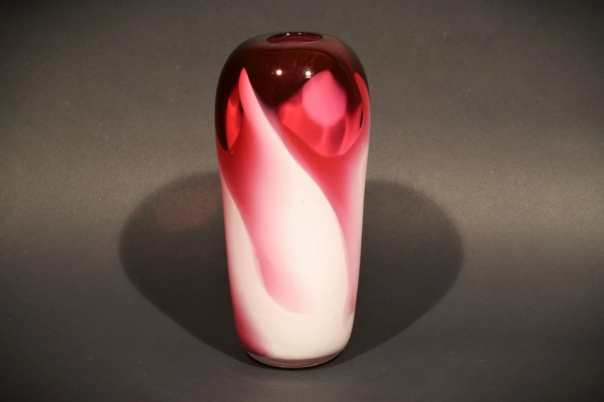 White and Pink Harmony Vase