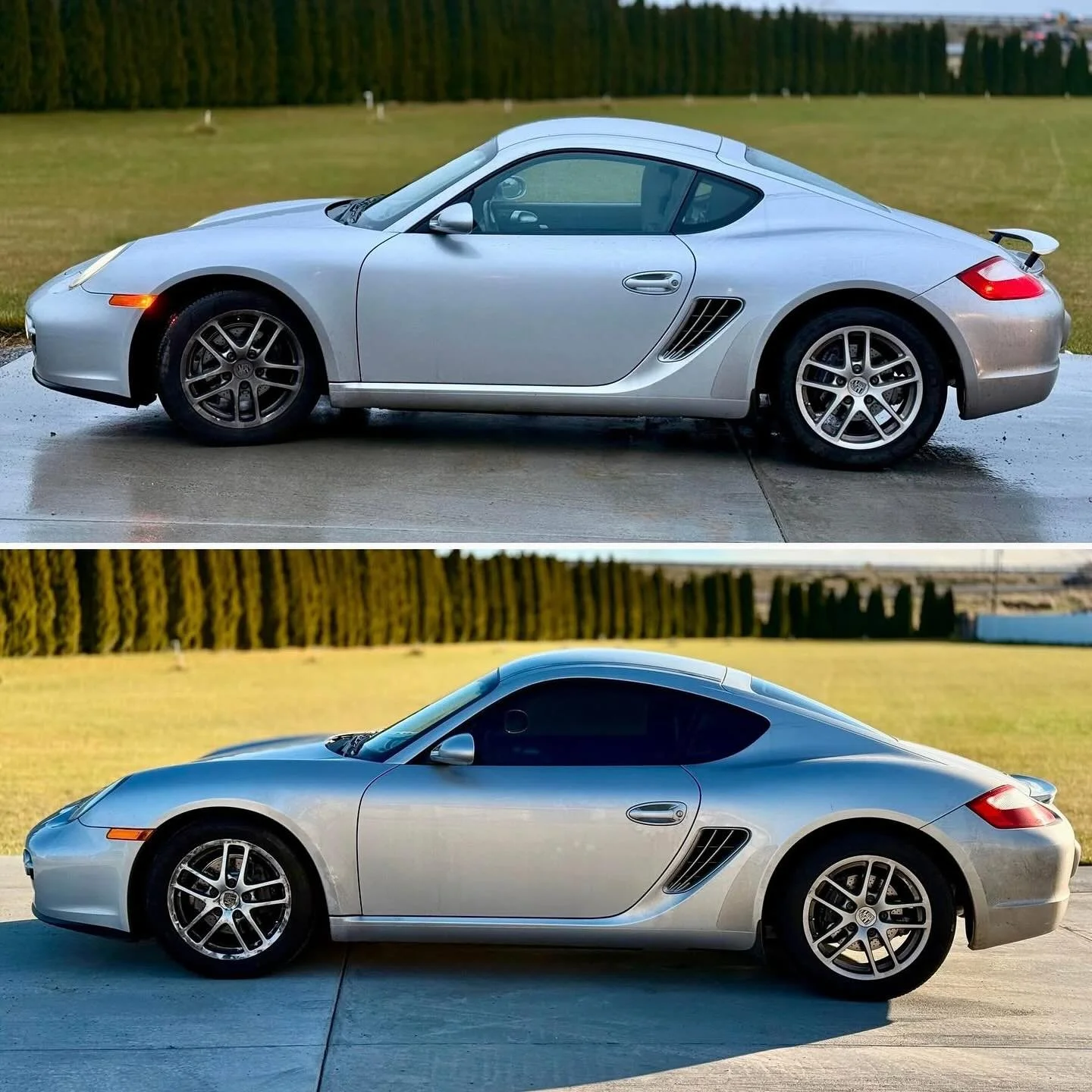 Porsche Cayman on the books. This client got our 15% Premium Carbon all around 💣 #ExperienceExellence