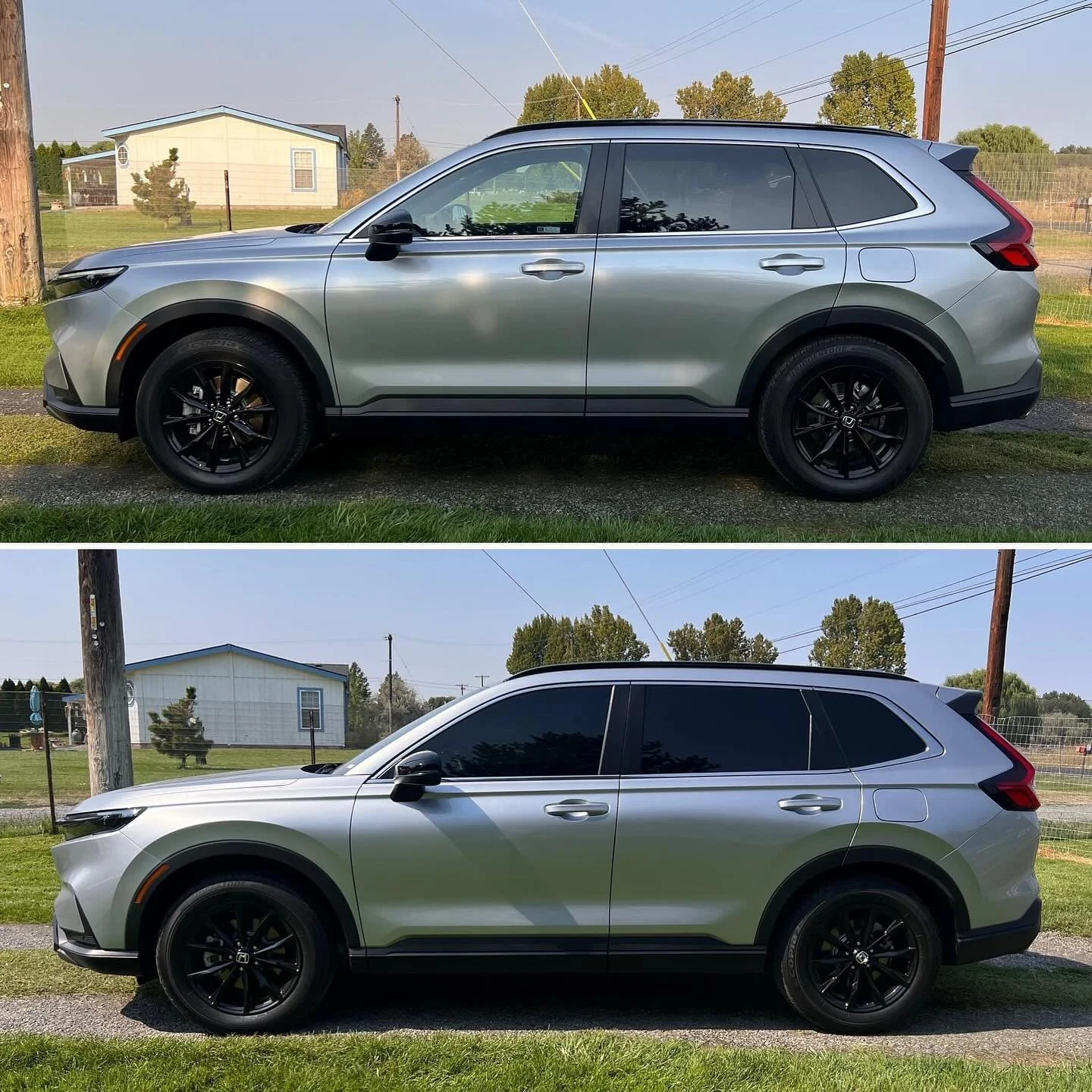 2025 Honda CR-V with 15% Koolmax Ceramic tint layered over factory tint. This premium ceramic tint offers superior heat rejection and UV protection, providing enhanced comfort and style.🏴
Contact us today for a personalized quote and experience the 