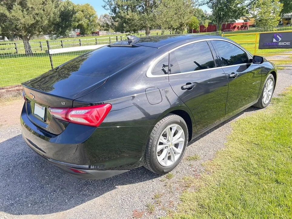 2021 Chevy Malibu in 5% Premium Carbon
Need a tint job? Look no further. Reach out to Dark Side Auto where you won&rsquo;t just be satisfied, you will Experience Excellence🔥
