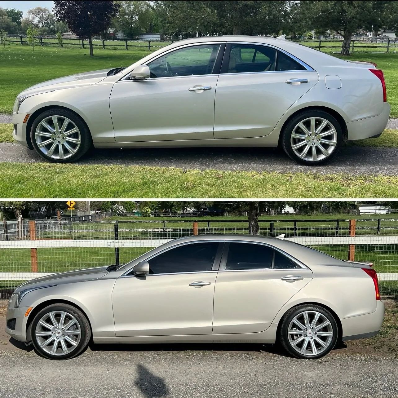 2014 Cadillac CTS &mdash; This ride just leveled up with our 5% Premium Carbon film &mdash; giving it that deep, clean look with serious privacy 😎

&bull;Ultimate privacy &amp; glare reduction
&bull;Blocks heat &amp; UV
&bull;Signal-safe Carbon film