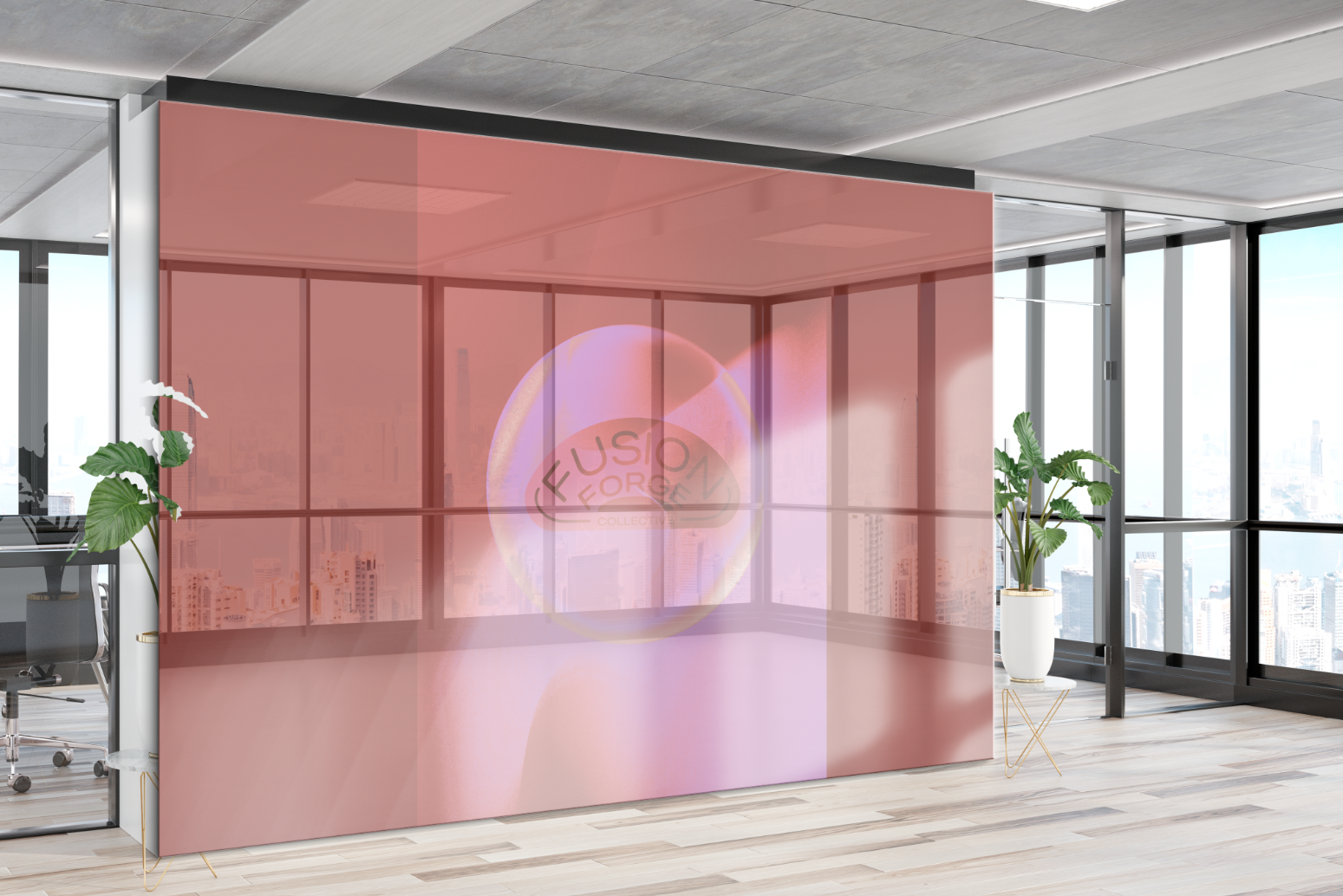Event space branding
