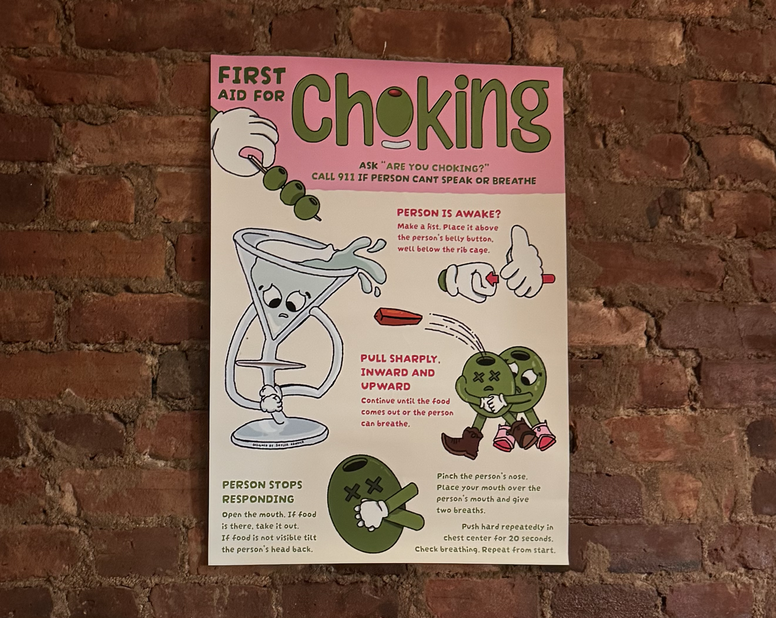 Choking Hazard Poster