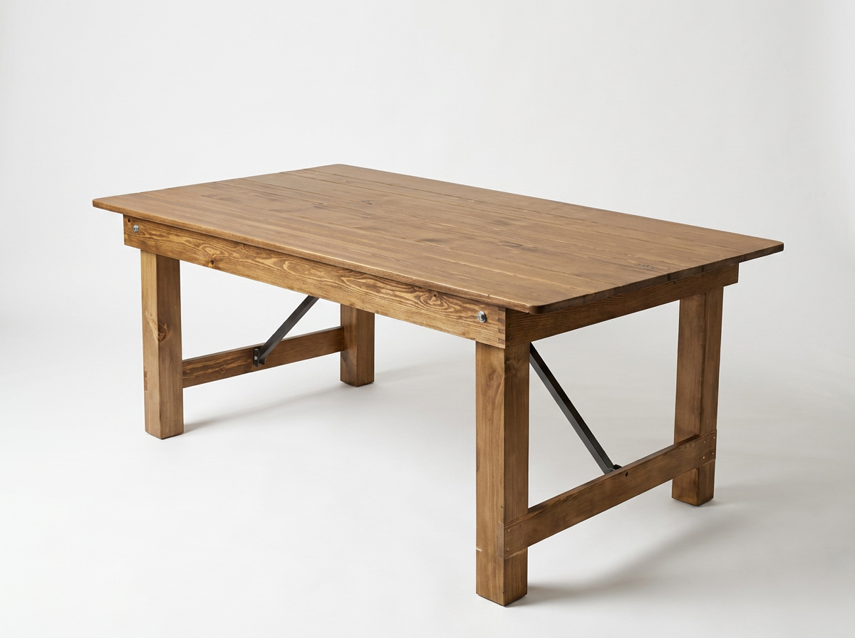 Farm Wood Table Walnut