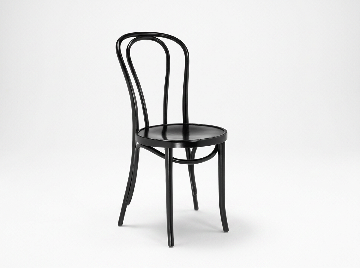 Black Bentwood Chair