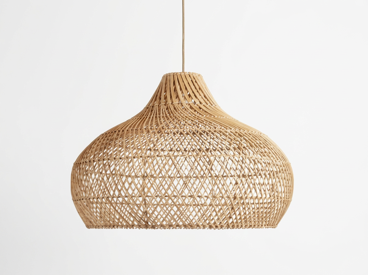 Coastal Rattan Lantern