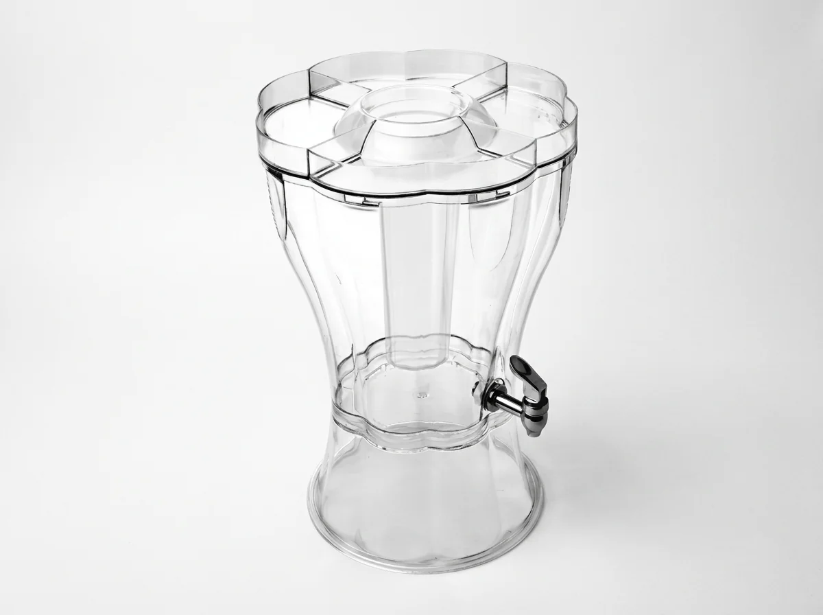 Clear Beverage Dispenser