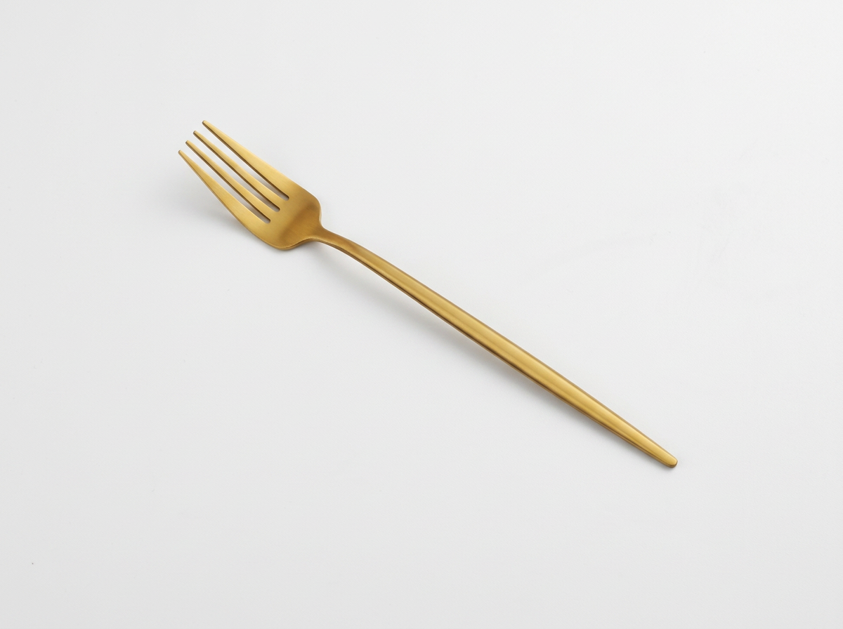 Modern Gold Dinner Fork