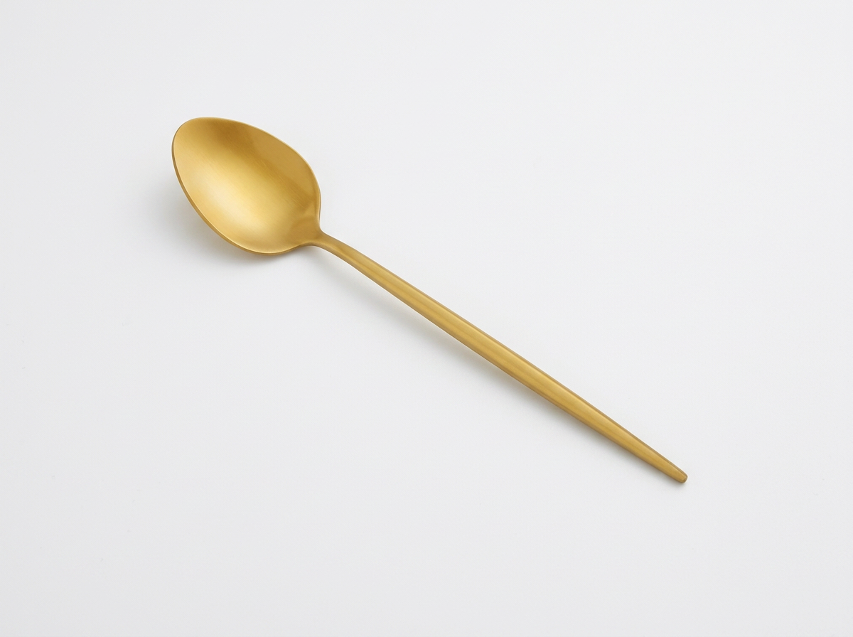 Modern Gold Dinner Spoon
