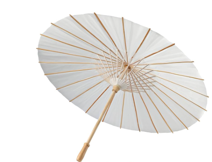 White Parasol Umbrella.png