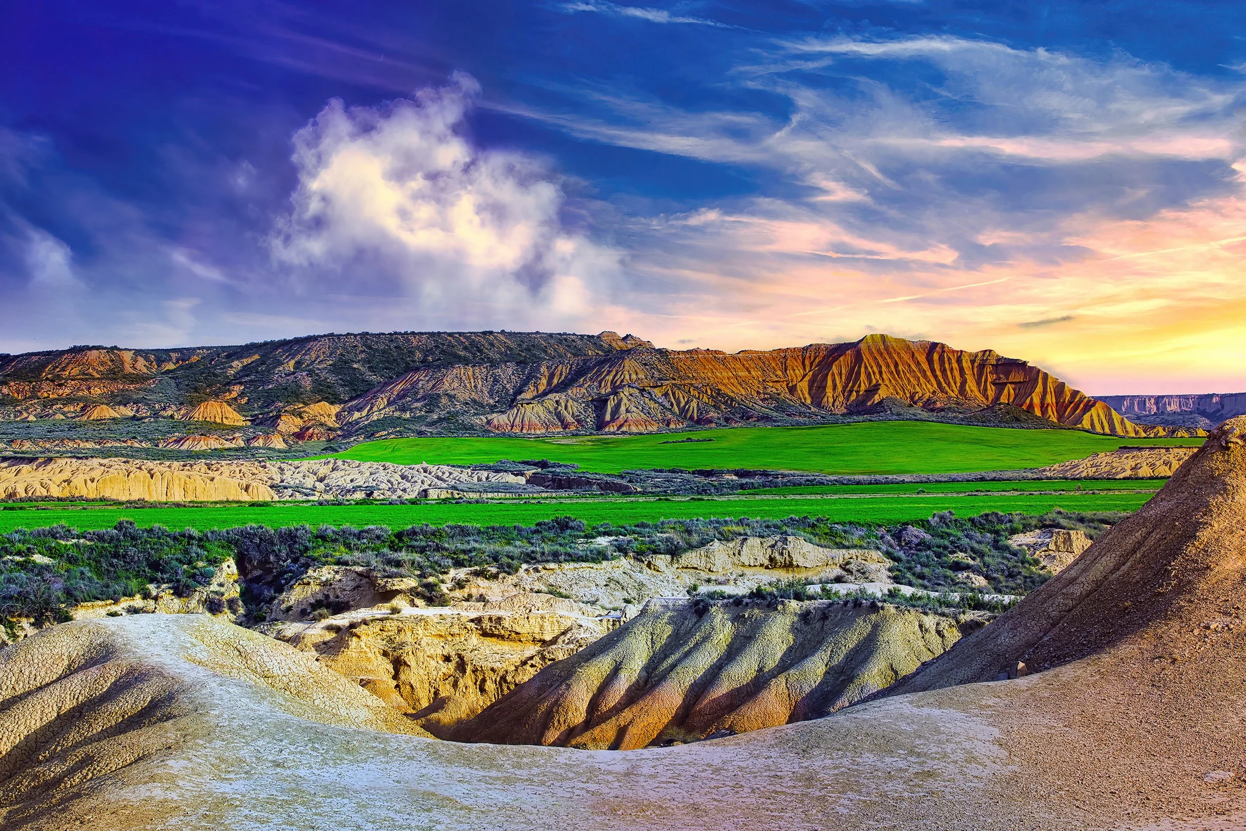 Erosion Cartography #198
Bardenas Reales, Spain