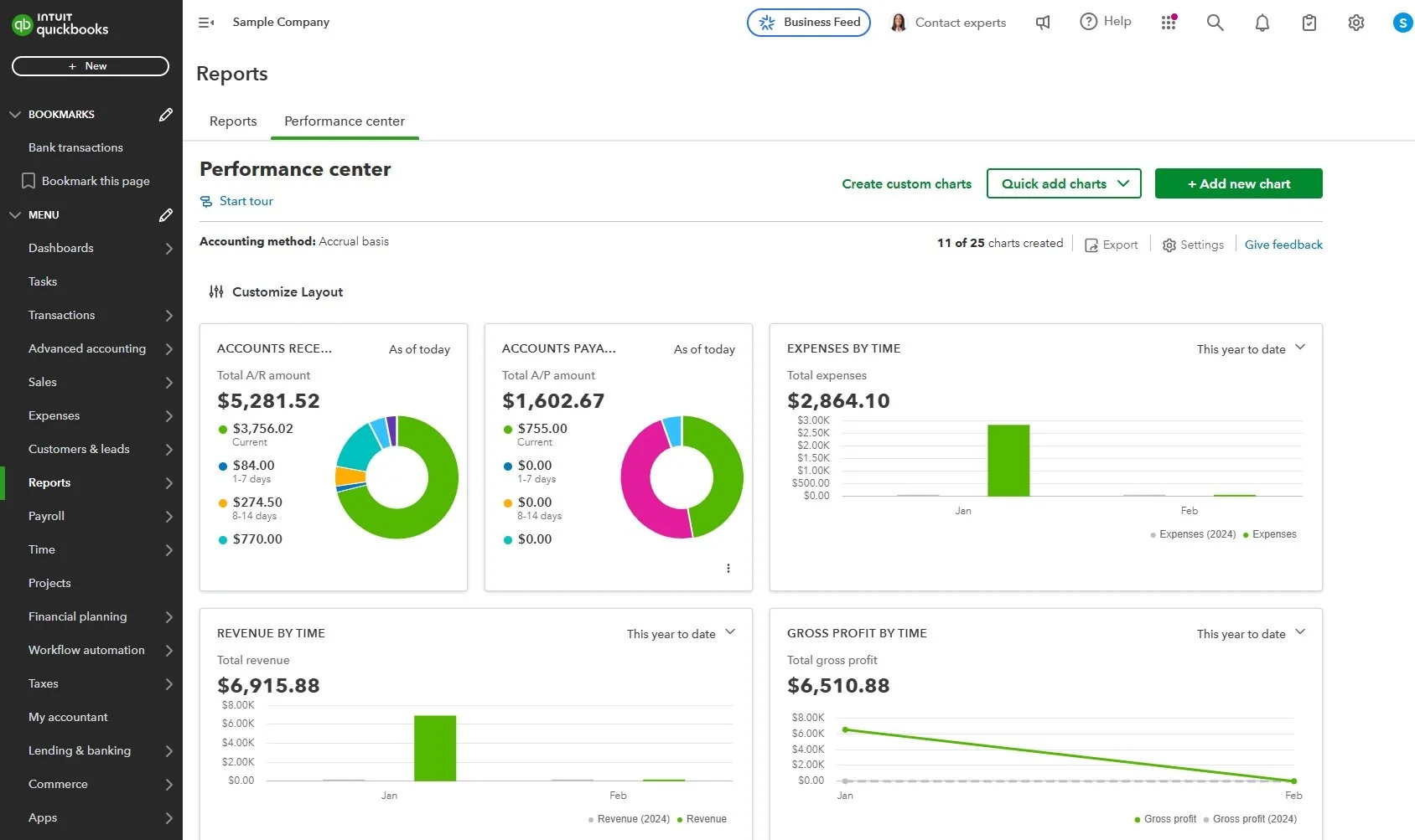 Sample Quickbooks File
