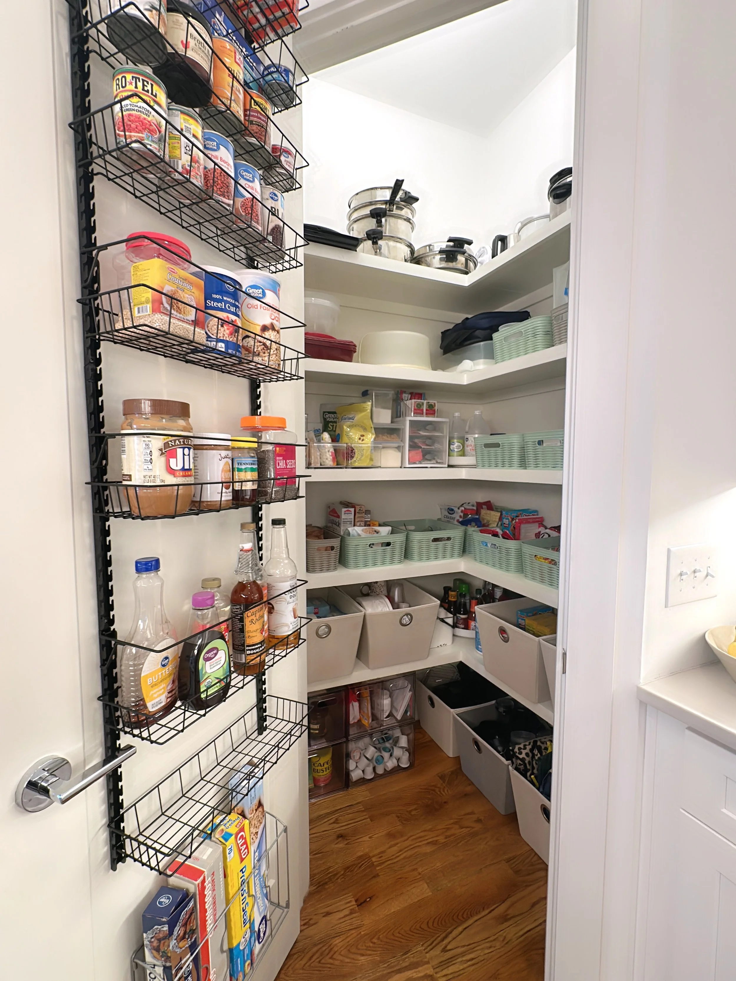 Pantry organization is our specialty!