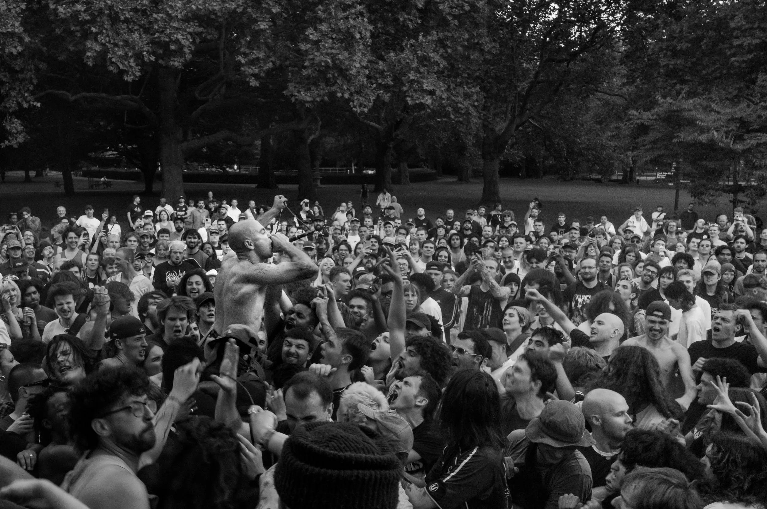 Show me the Body, Southwark Park Bandstand, Aug 14