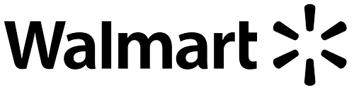 Walmart logo featuring bold black text with a starburst icon on a white background.
