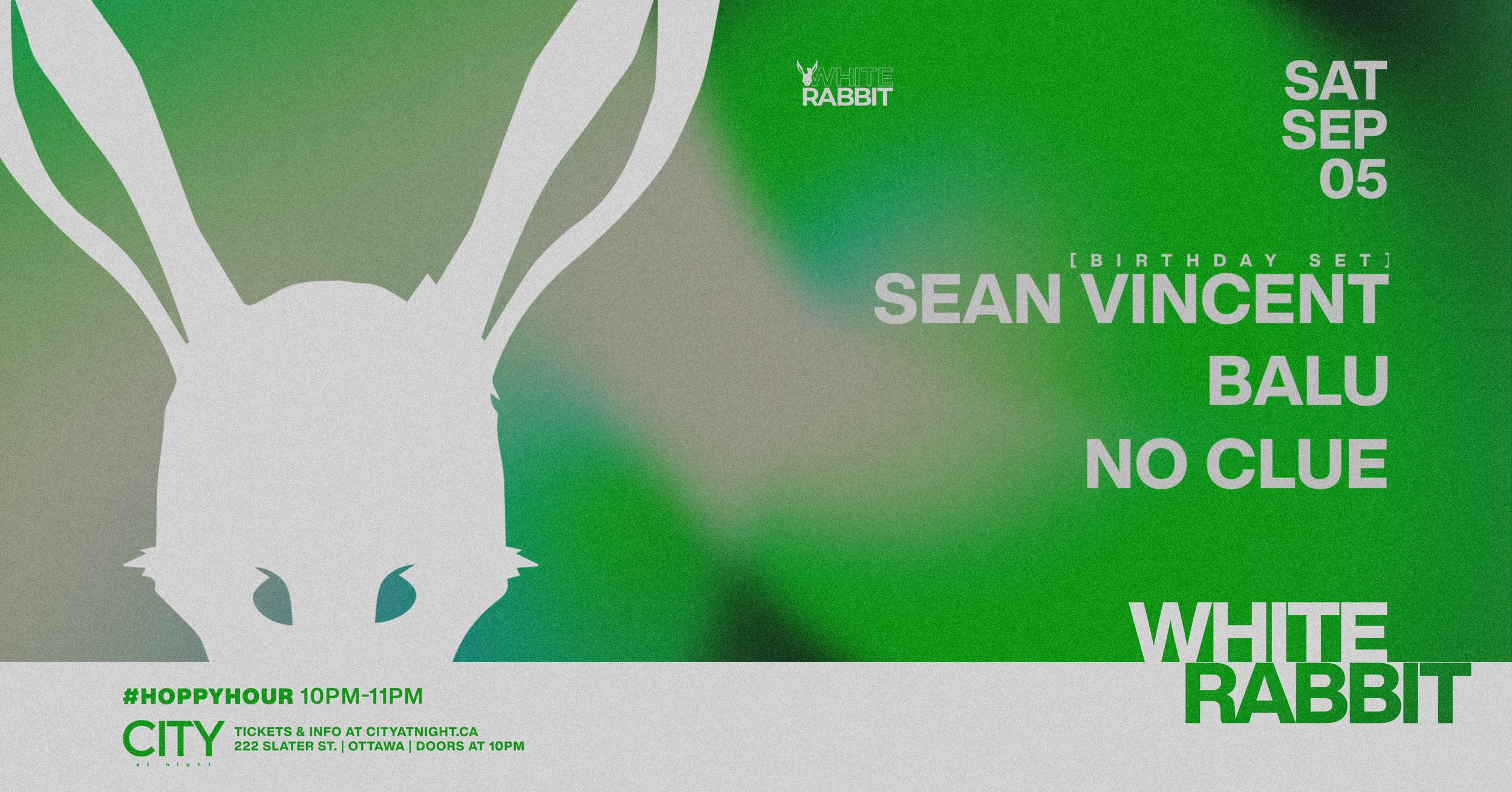 White Rabbit: SEAN VINCENT (Bday), BALU, NO CLUE