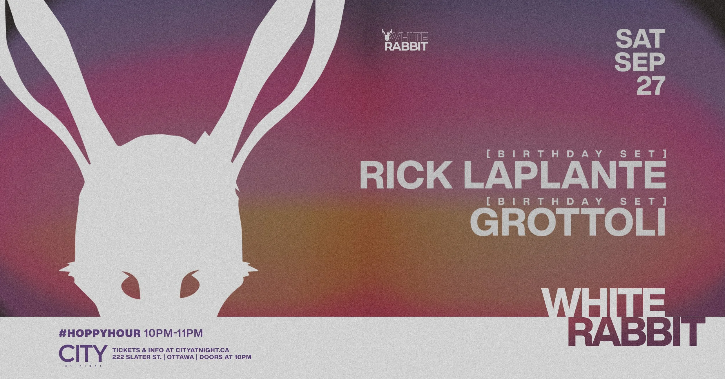 White Rabbit: RICK LAPANTE &amp; GROTTOLI Double Birthday!