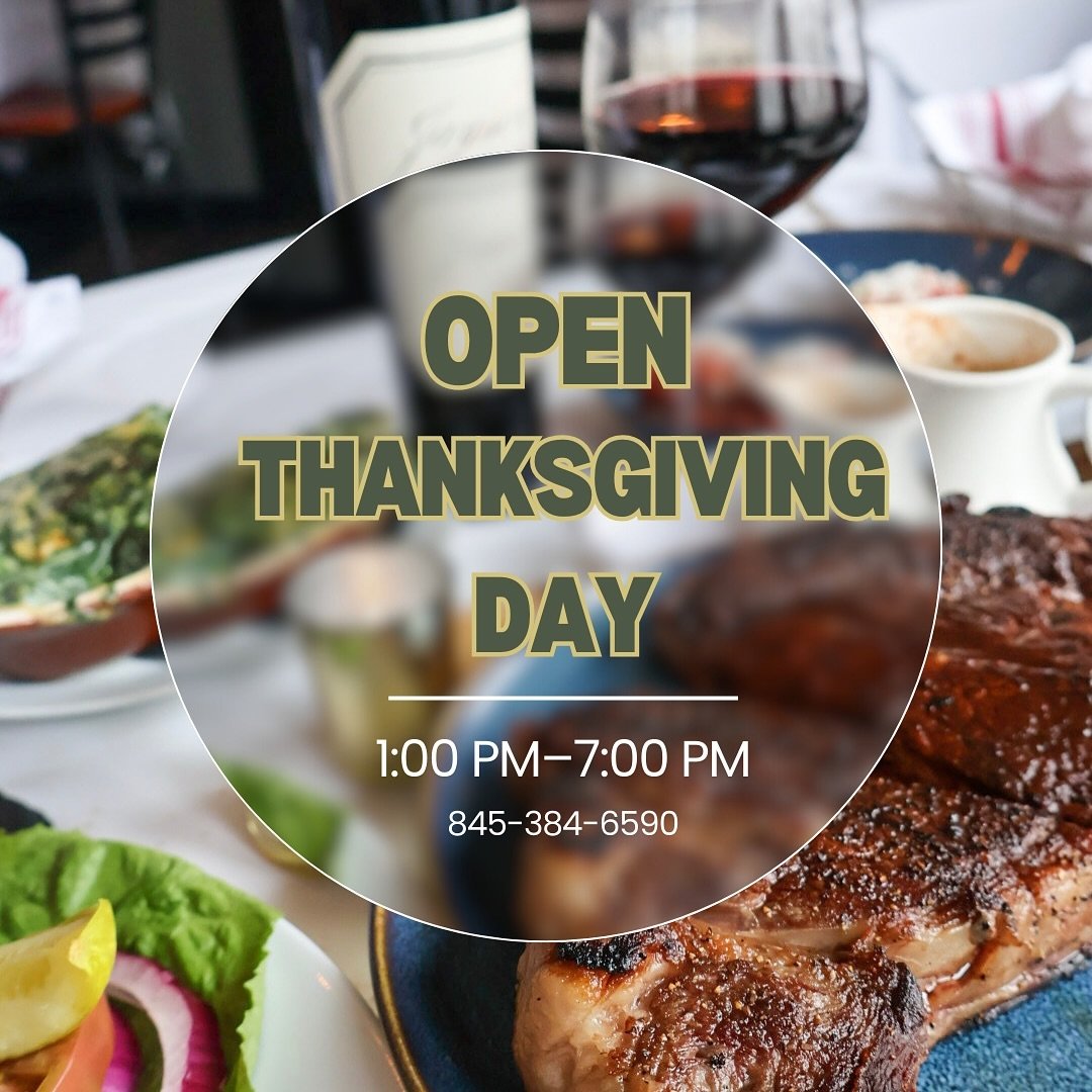 Skip the stress of cooking this Thanksgiving and join us at End Cut! 🦃✨

 We&rsquo;re opening our doors from 1 PM to 7 PM to serve up a holiday feast you won&rsquo;t forget. Whether it&rsquo;s a classic favorite or one of our signature dishes, let u