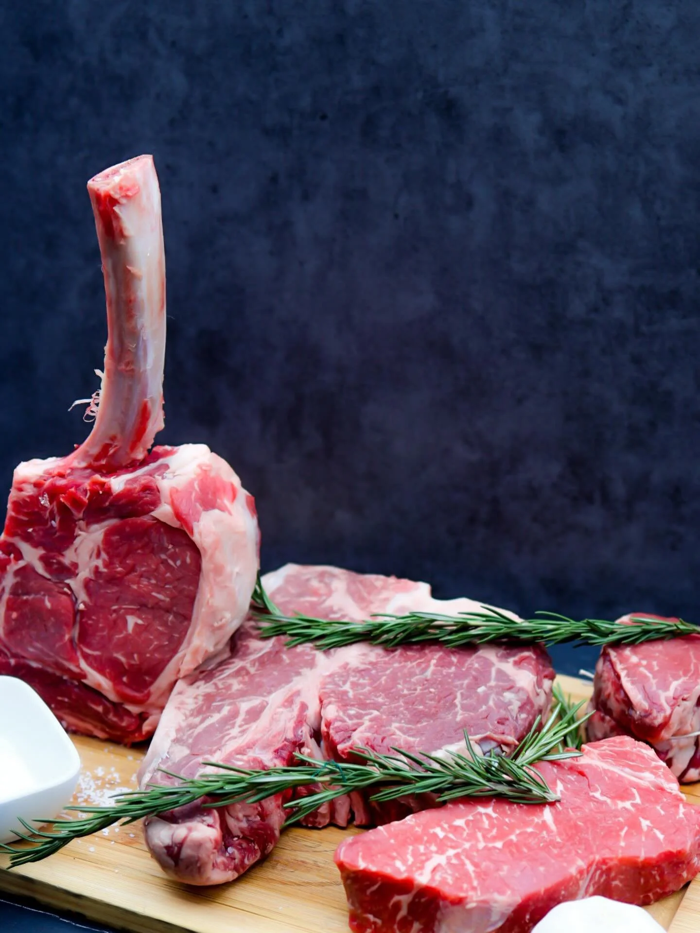 OUR CLASSIC CUTS 🔪🥩

All steaks are Certified USDA Prime, expertly prepared and served with seasonal vegetables and your choice of butter or sauce.

&bull; Filet Mignon &mdash; 10 oz, impossibly tender
&bull; New York Strip &mdash; 14 oz, bold and 