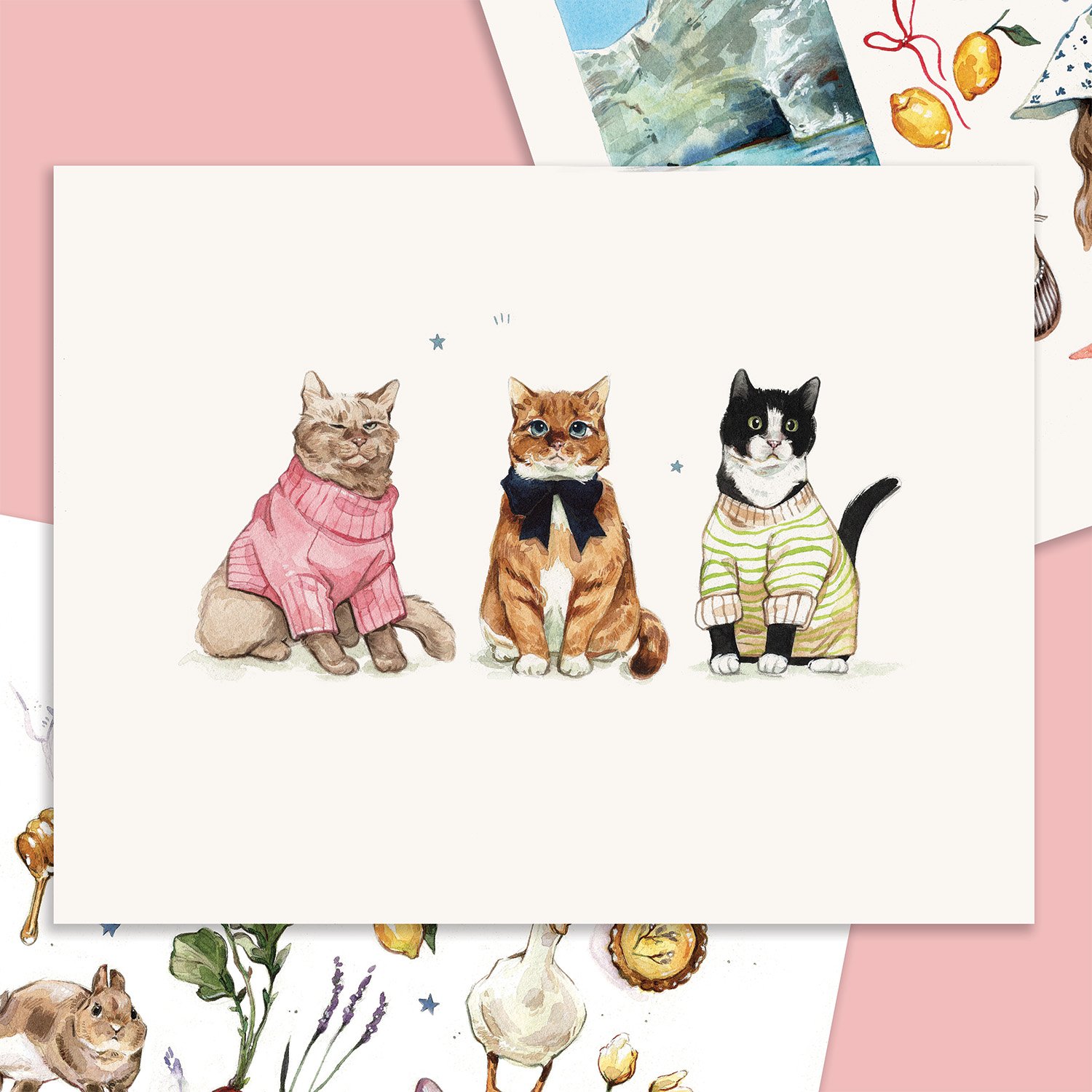 Cats in Sweaters Print3.jpg