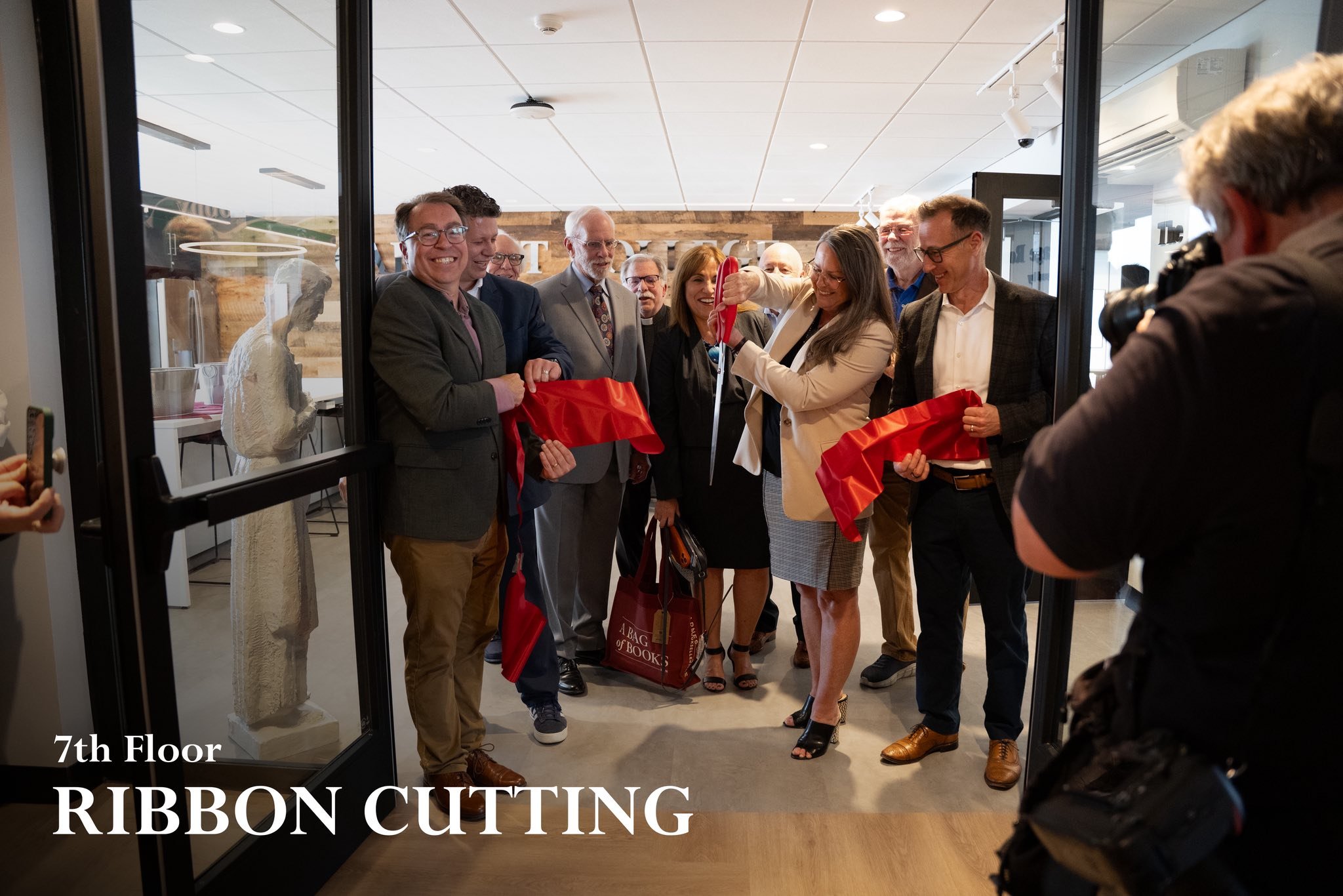 Calumet College of St. Joseph celebrates seventh floor ribbon-cutting