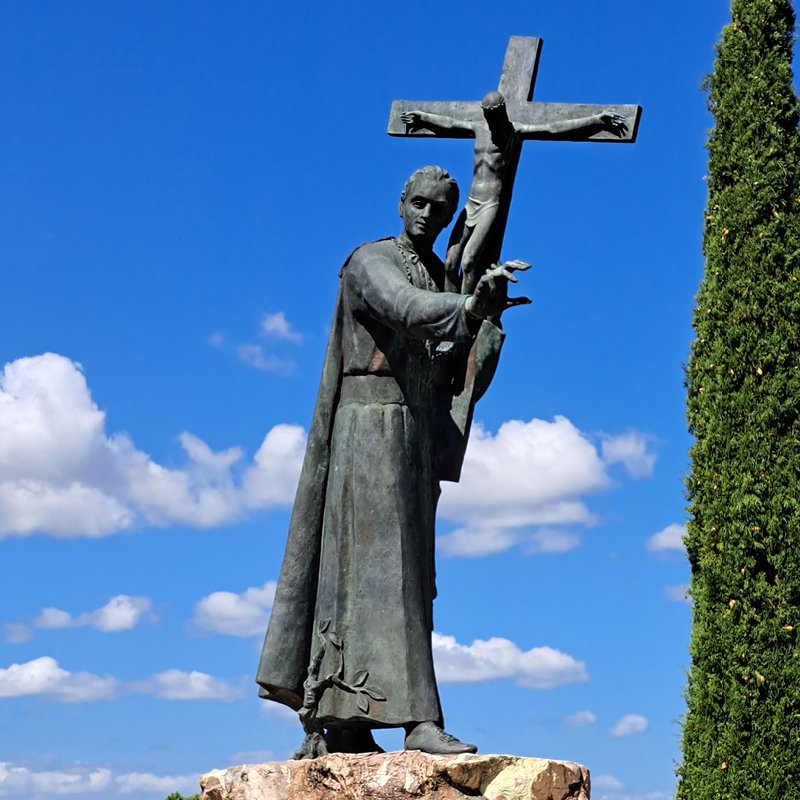 Gaspar Statue Outside Giano