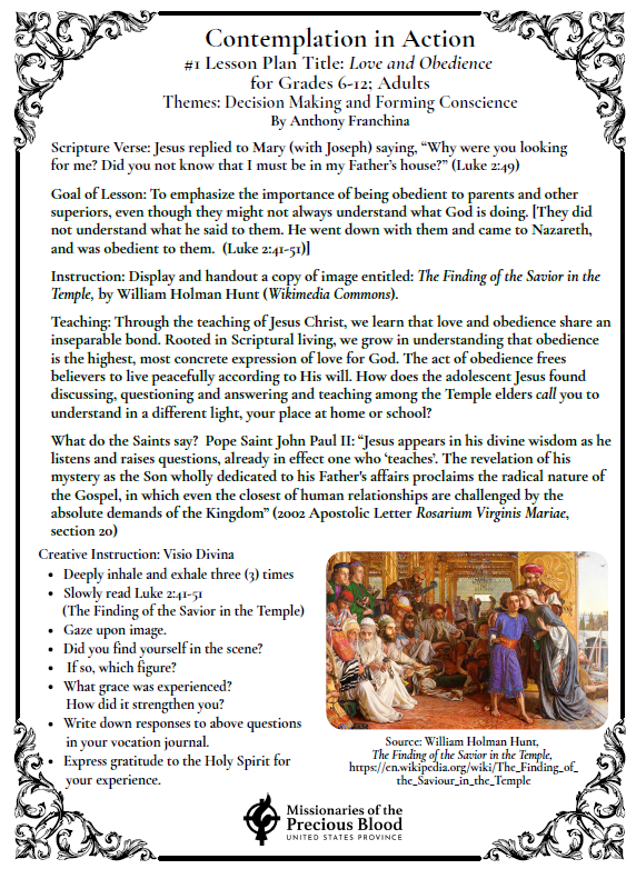 catholic learning resources, discerning the priesthood as a missionary