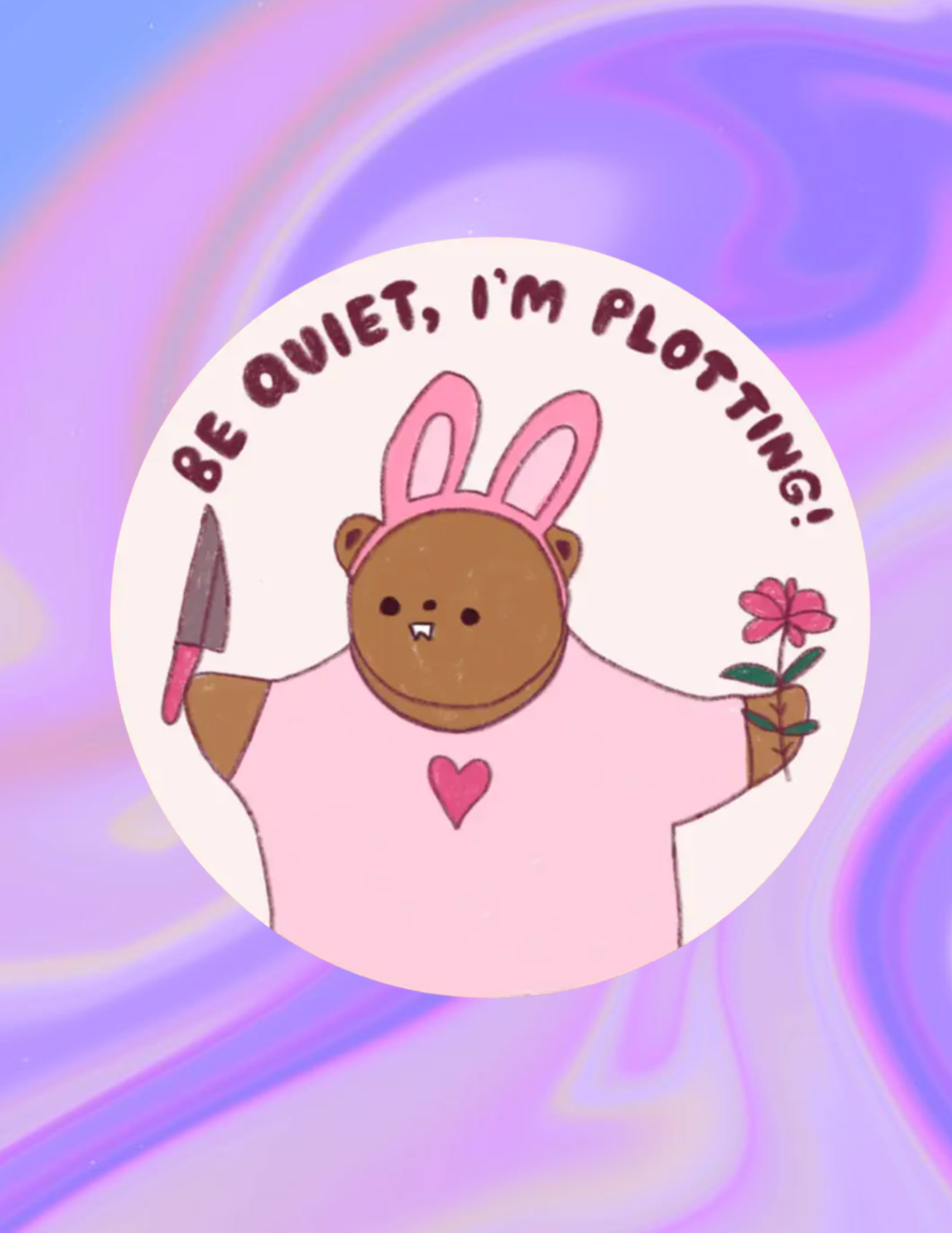 I’m Plotting Sticker