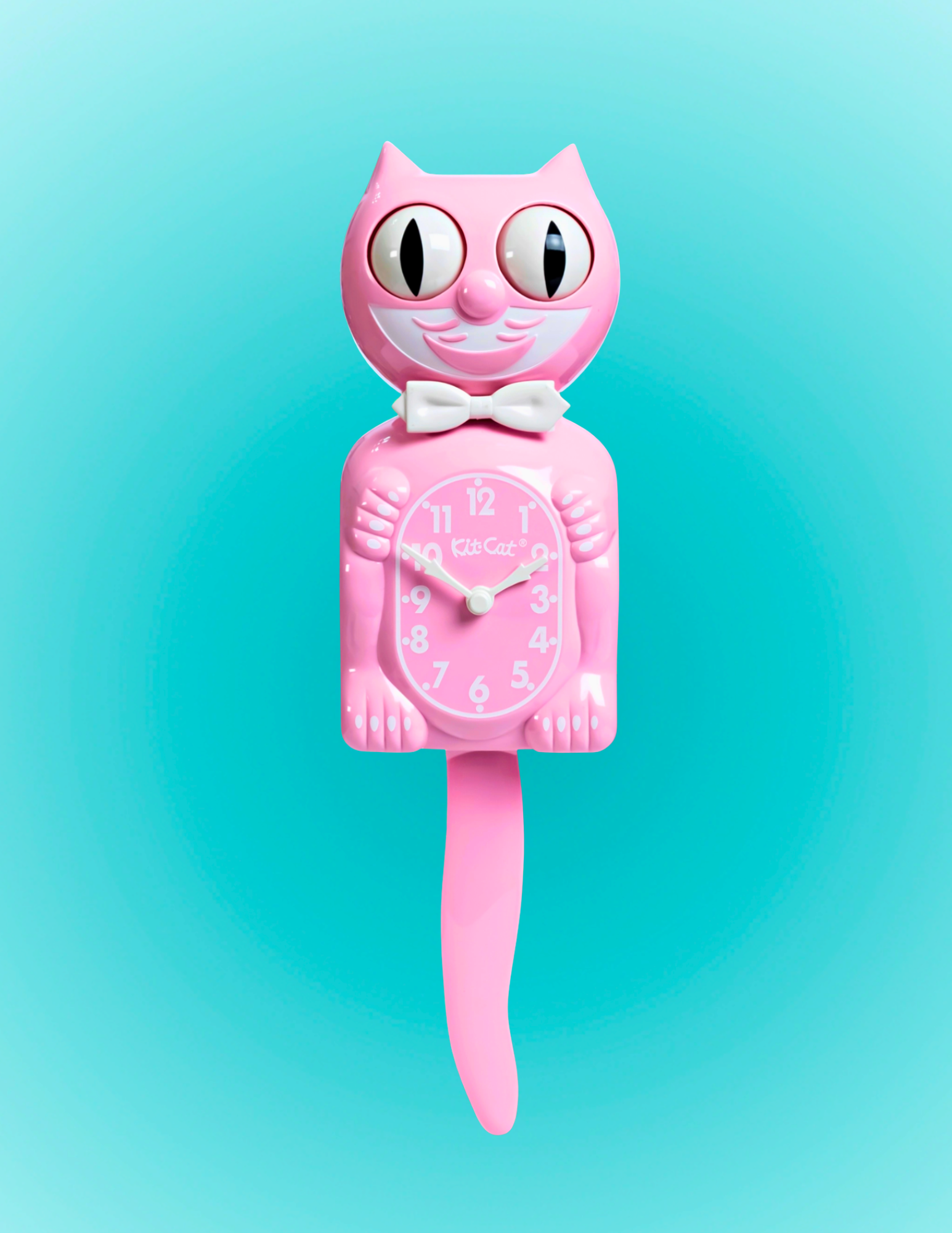 Bubblegum Pink Kit Cat Klock