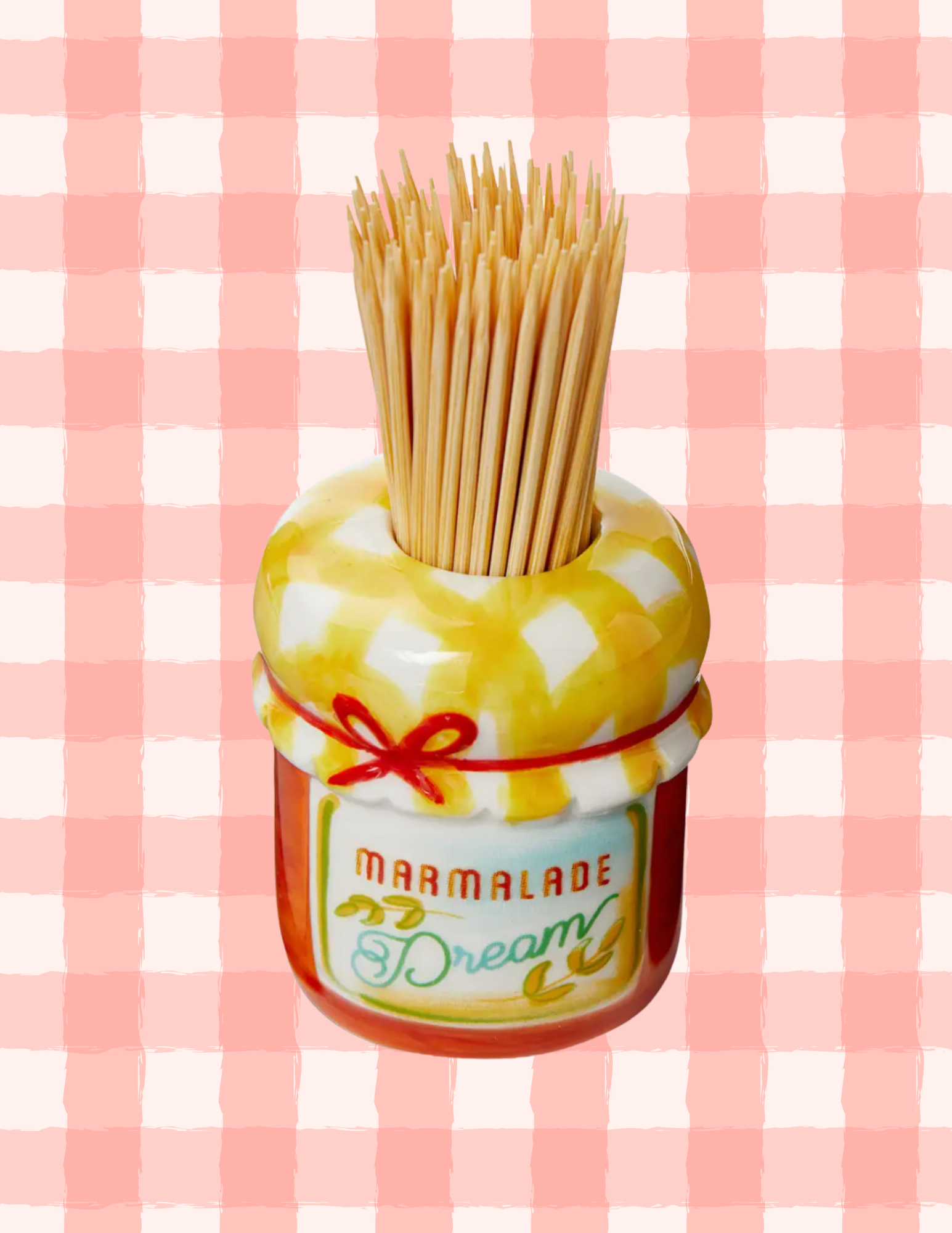 Jam Jar Toothpick Holder