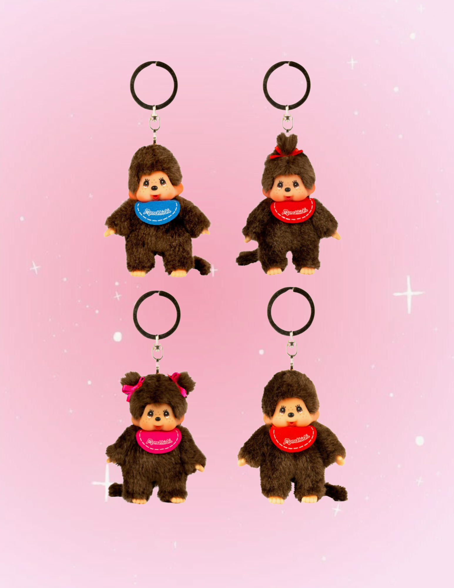 Monchhichi Classic Keychain