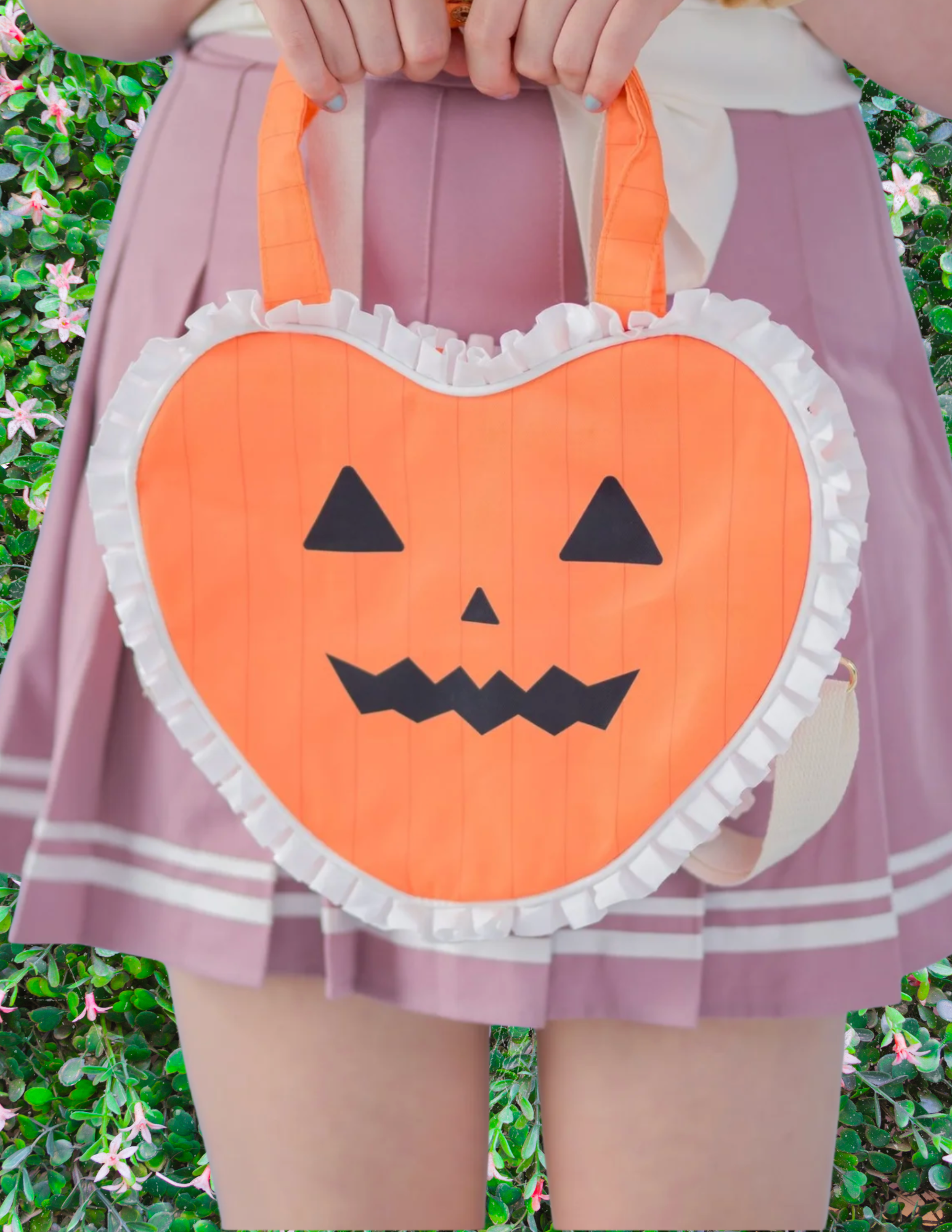 Pumpkin Ruffle Bag