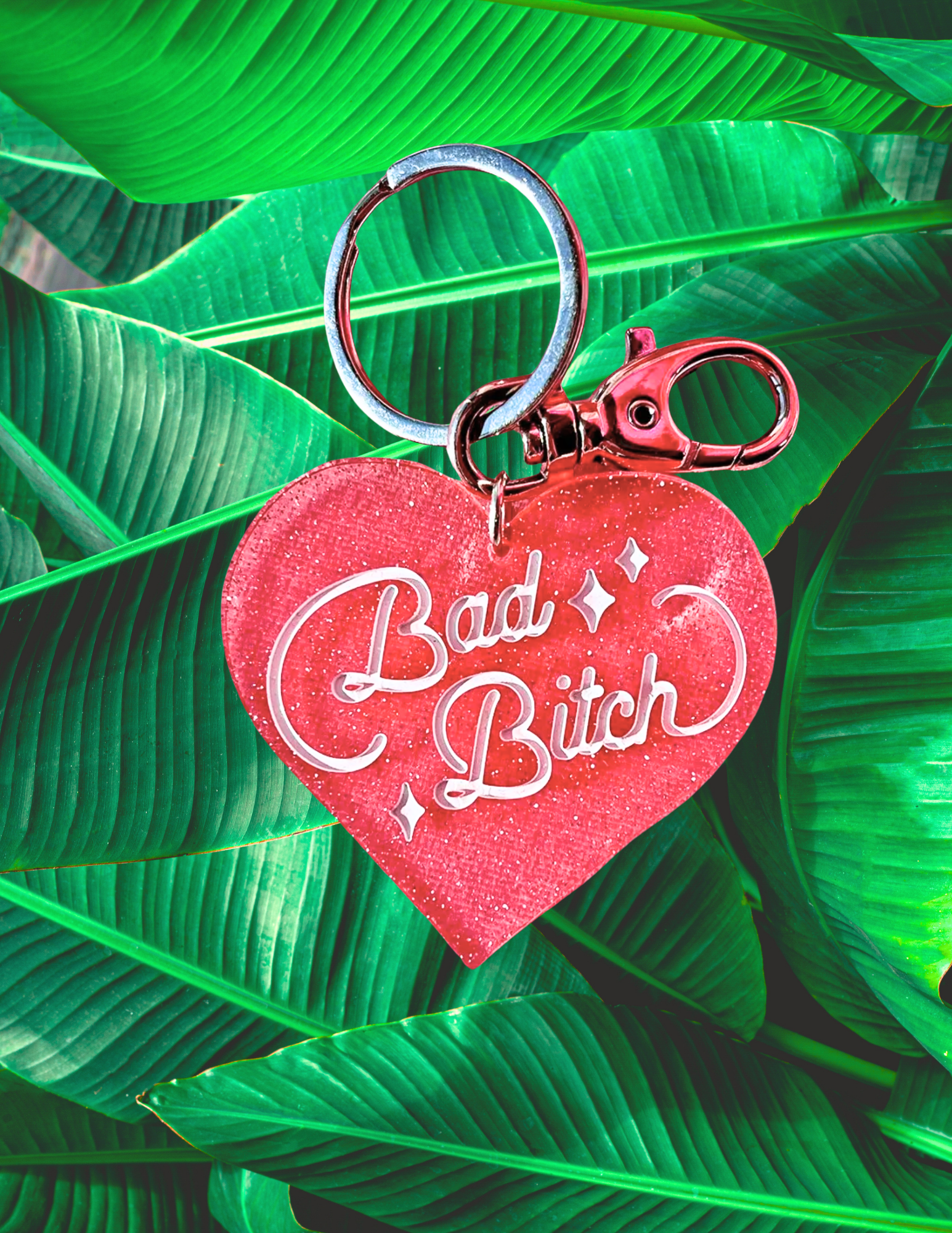 Bad Bitch Keychain