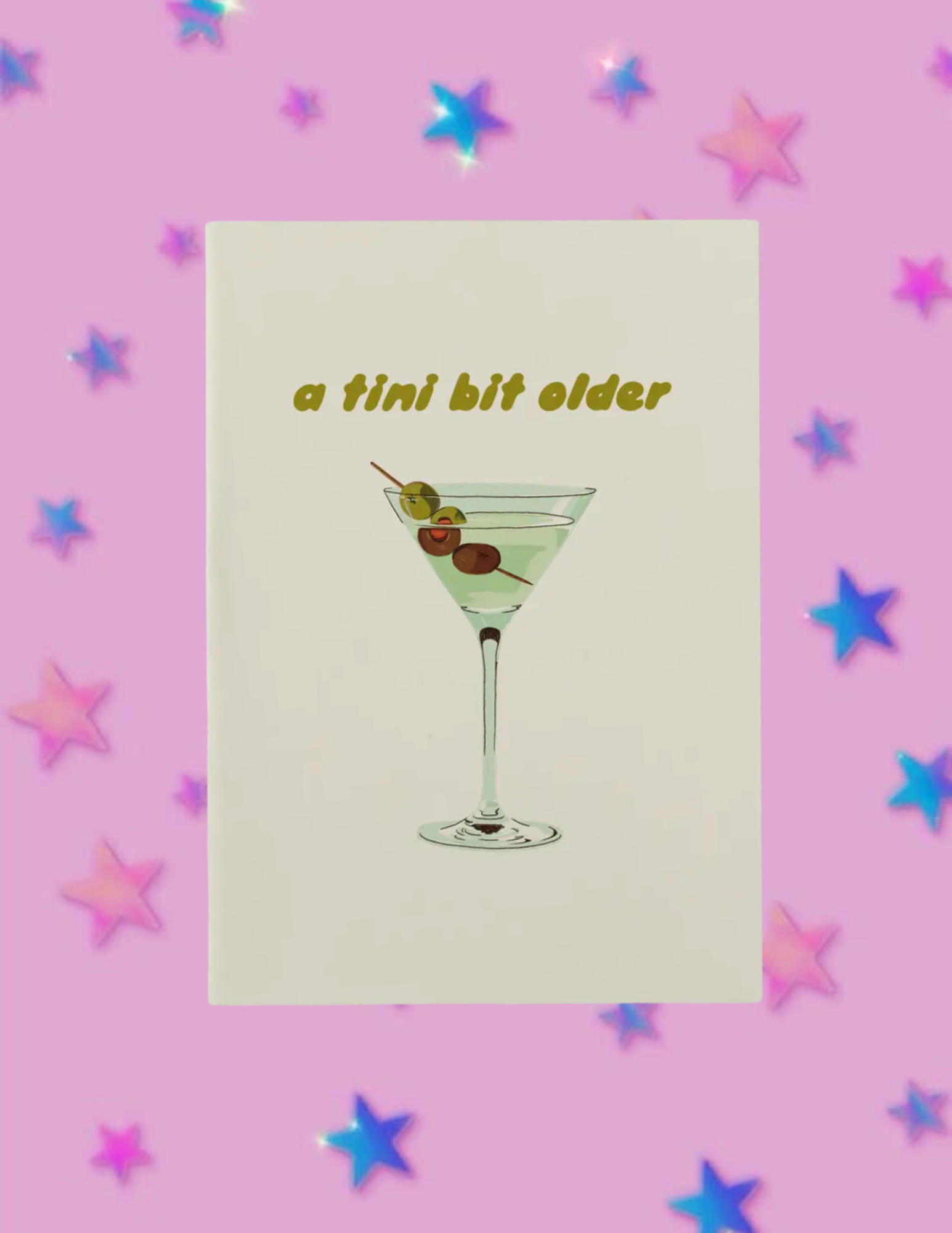 A Tini Bit Older Birthday Card