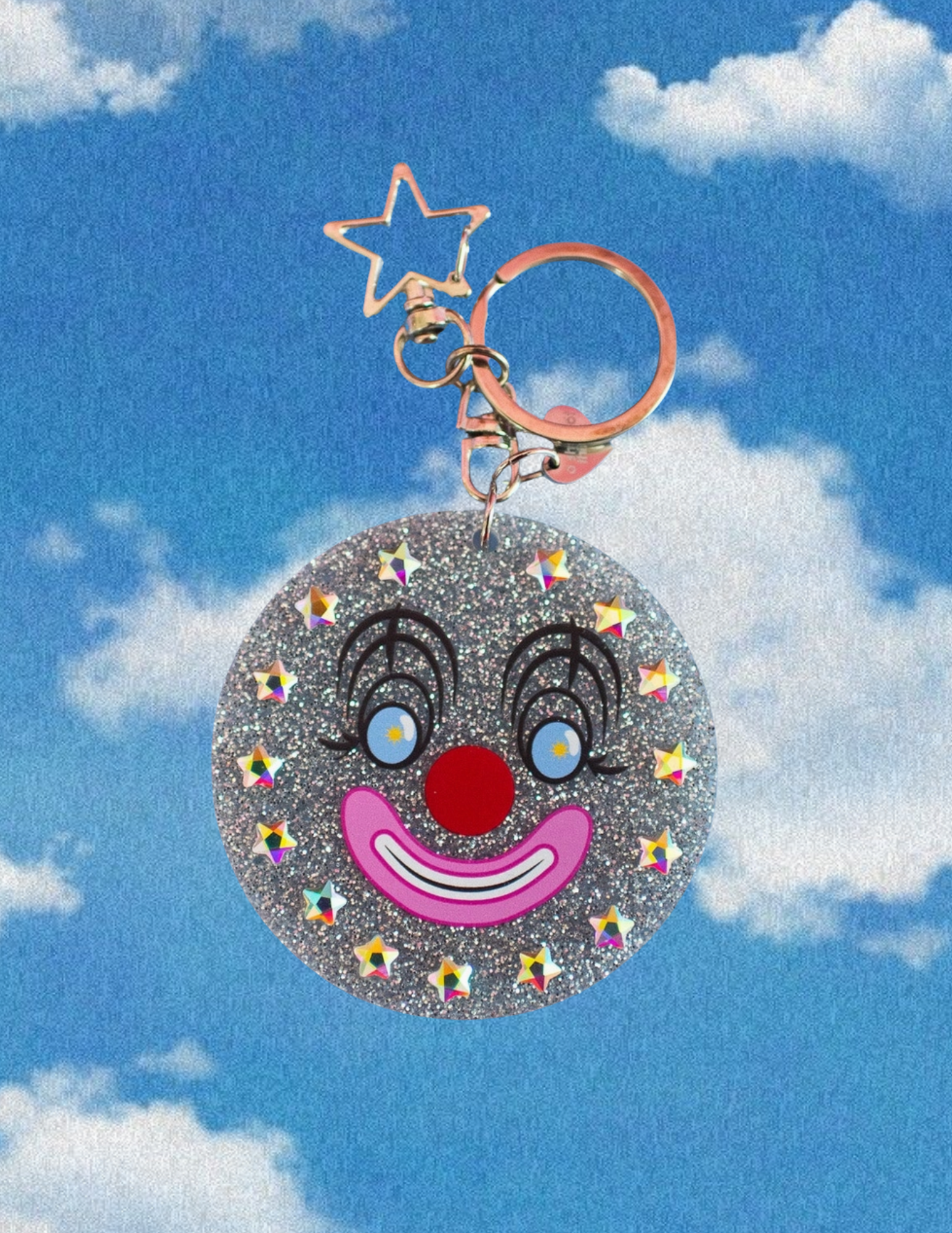 Clown Keychain