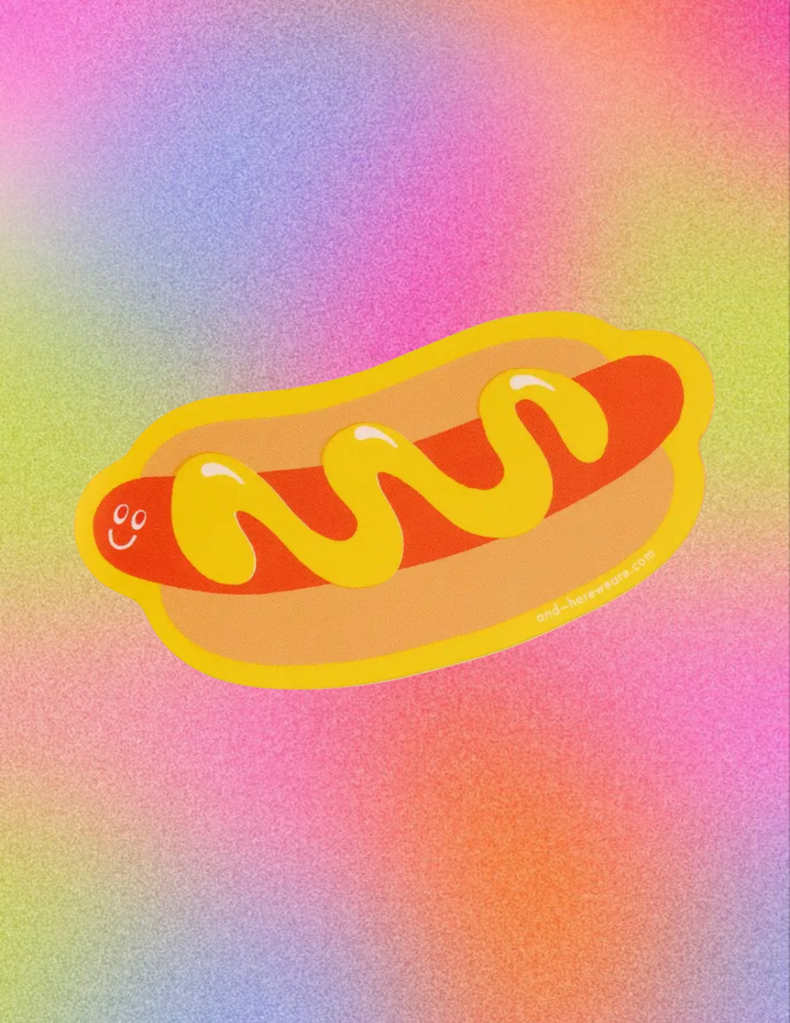 Hot Dog Sticker