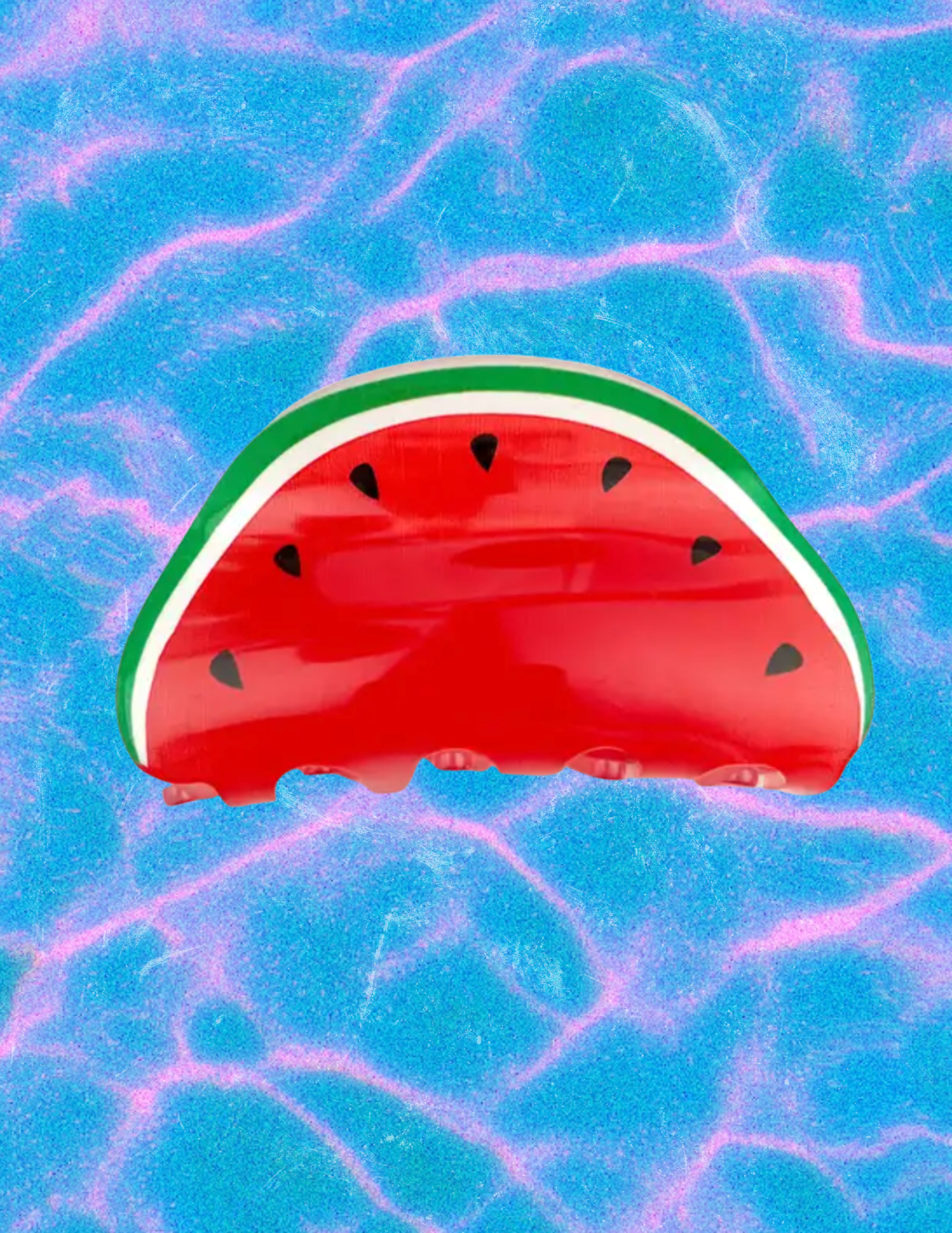Watermelon Claw Clip