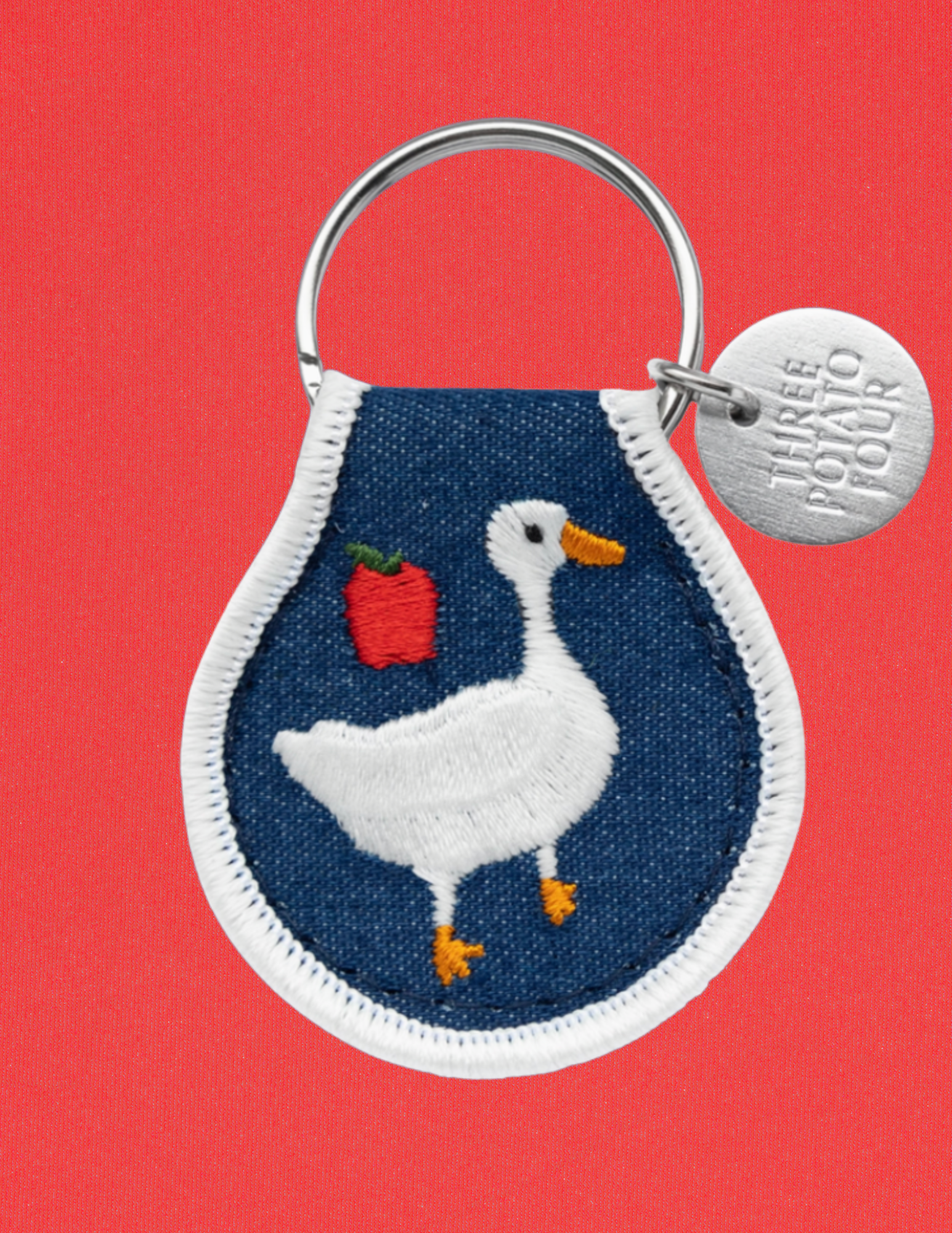 Goose Patch Keychain