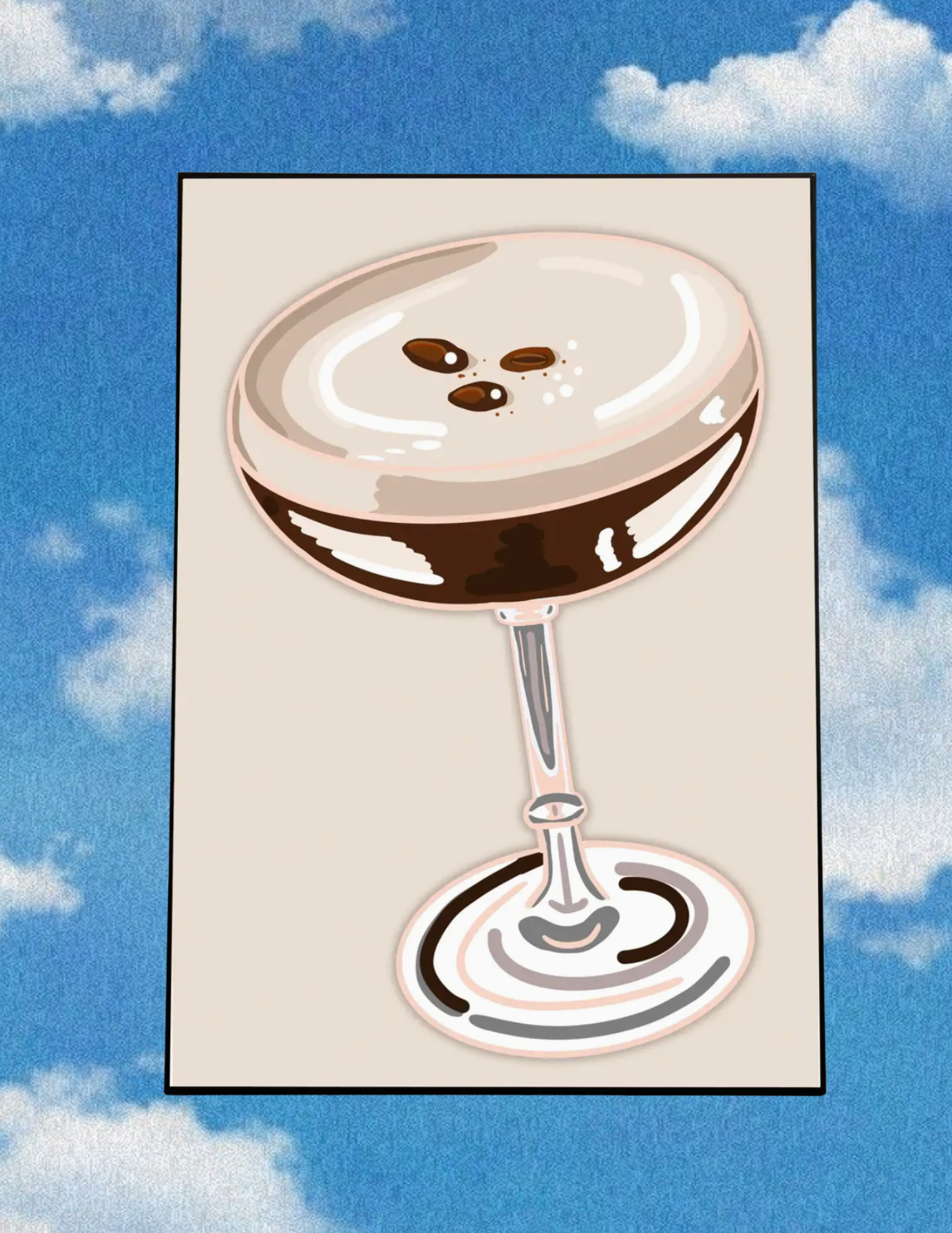 Espresso Martini Art Print