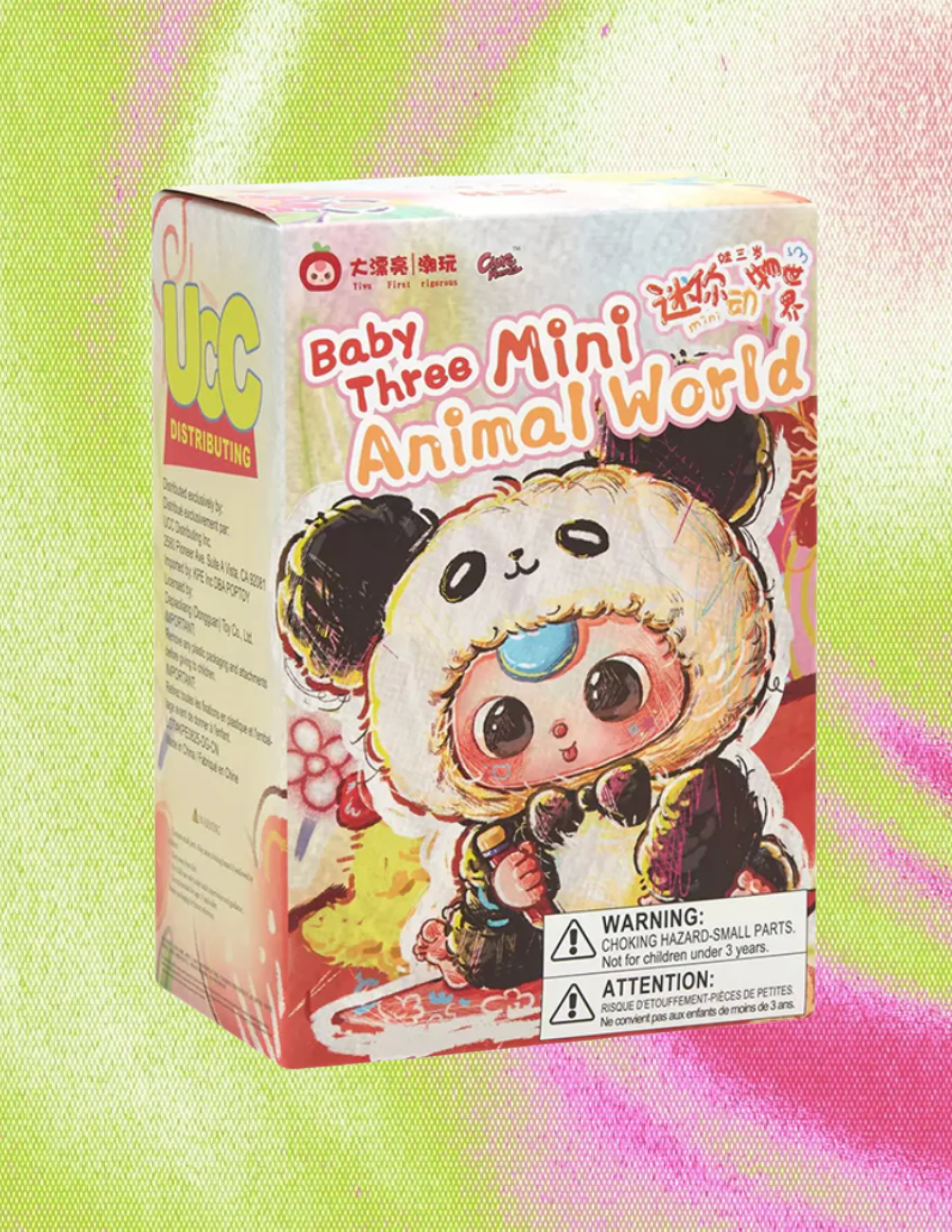 Baby Three  Mini Animal World Plush Blind Box