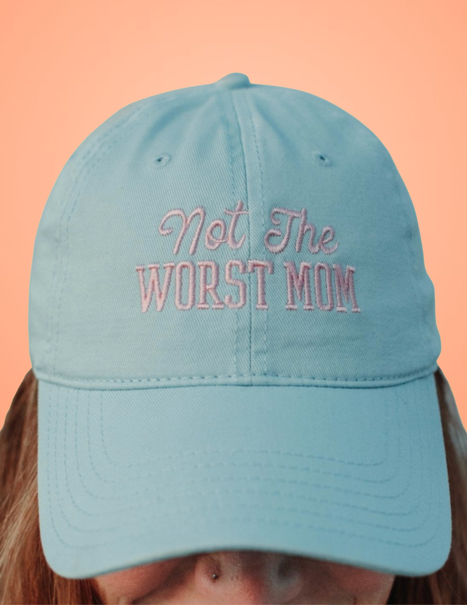 Not the Worst Mom Hat