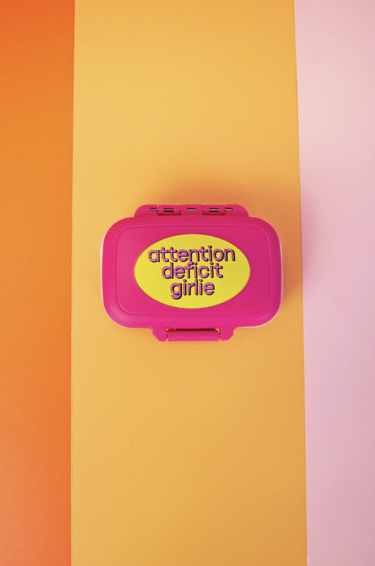 Attention Deficit Pill Case