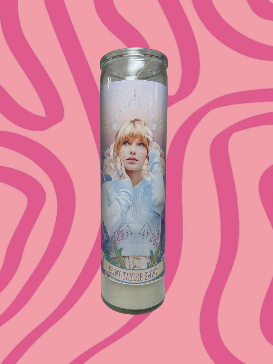 Taylor Swift Prayer Candle