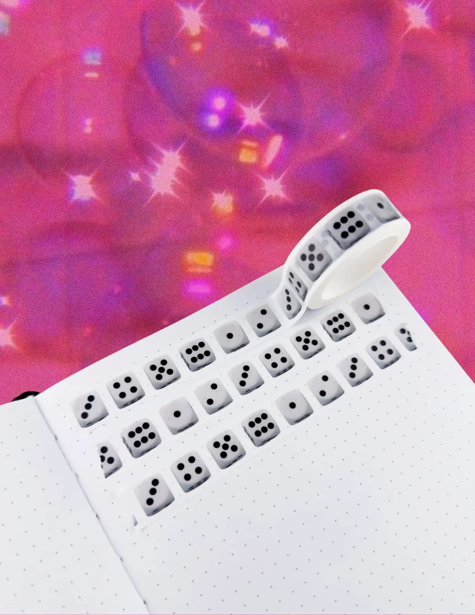 Dice Matte Washi Tape