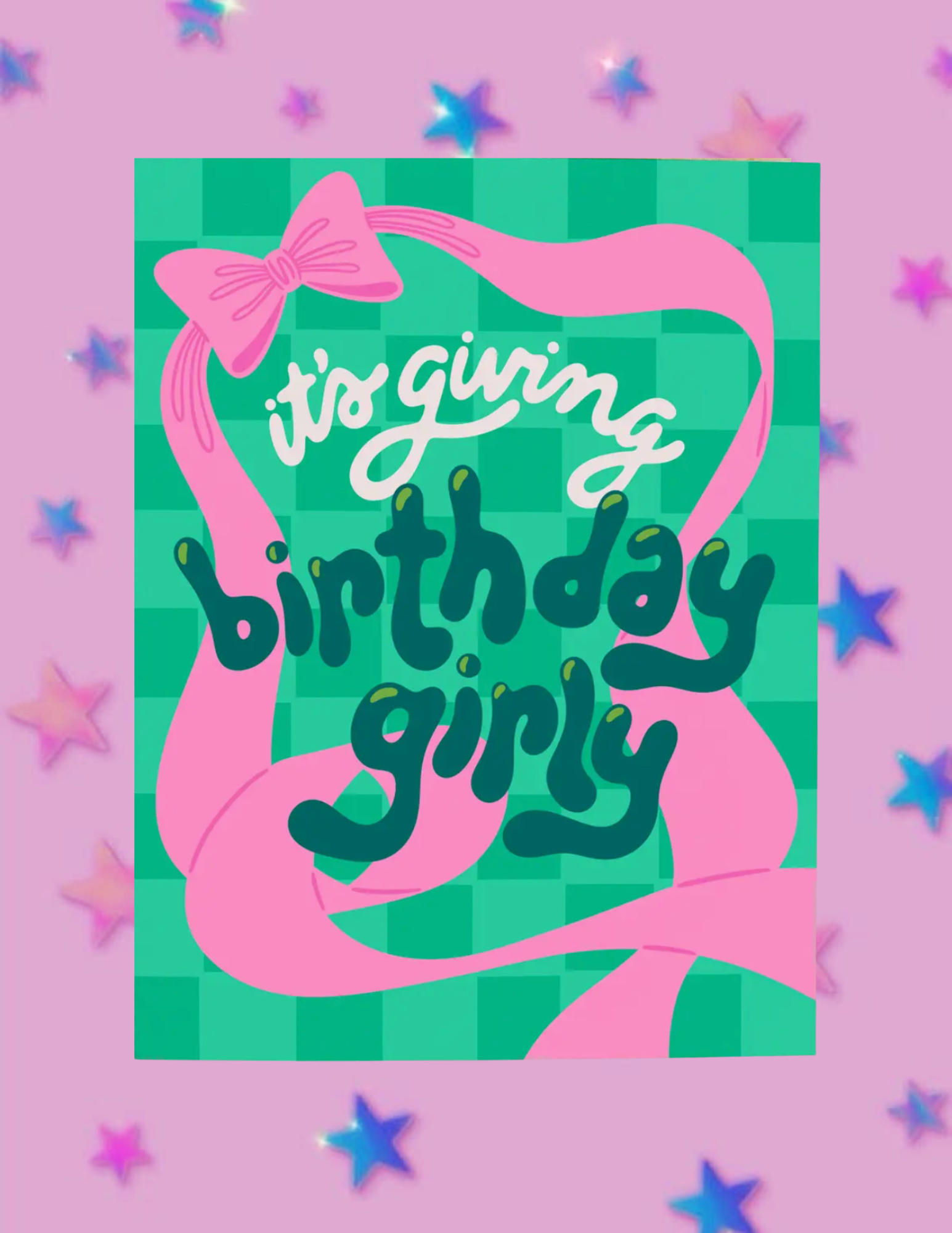 Birthday Girly Birthday Card